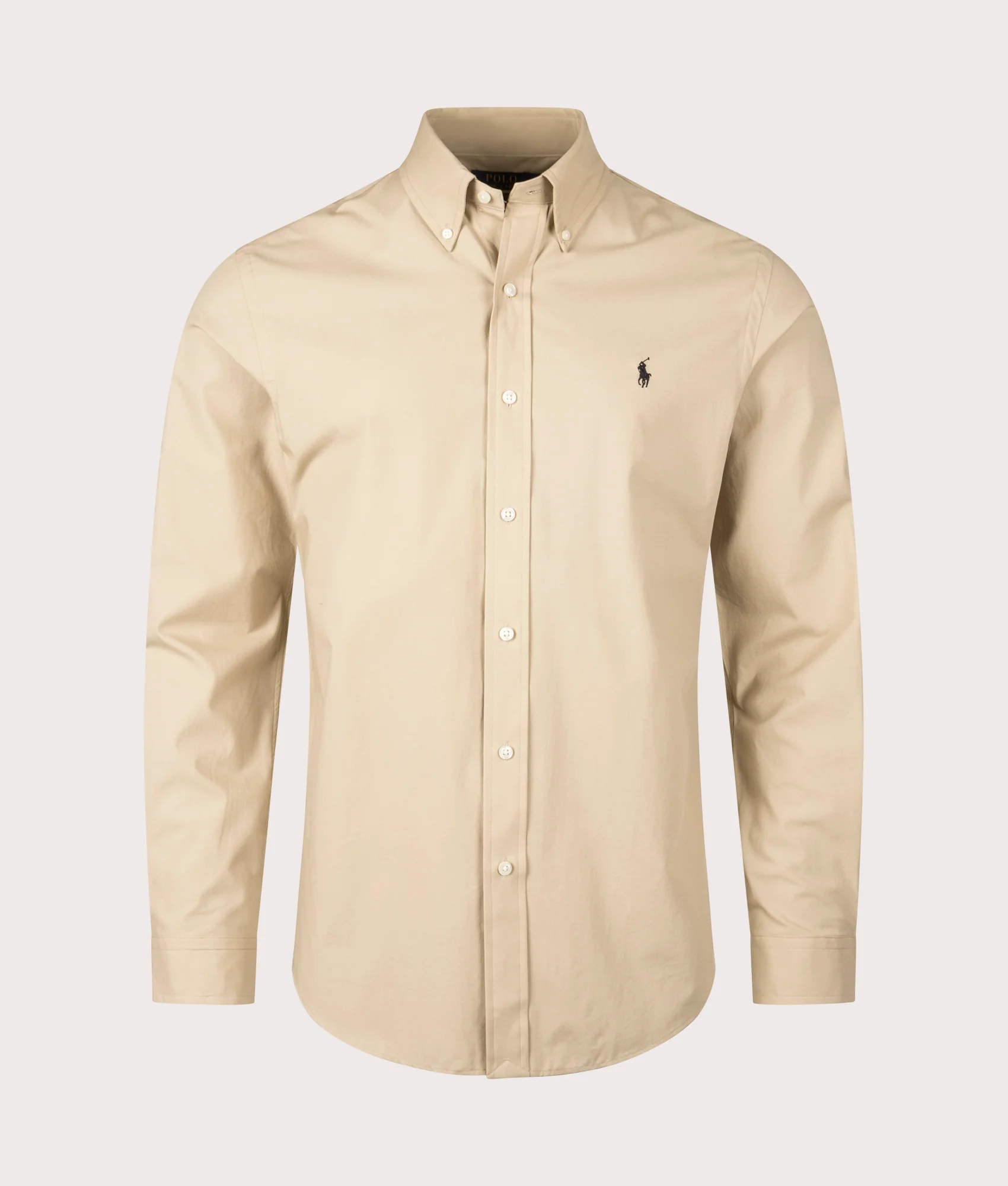 Custom Fit Stretch Poplin Shirt
