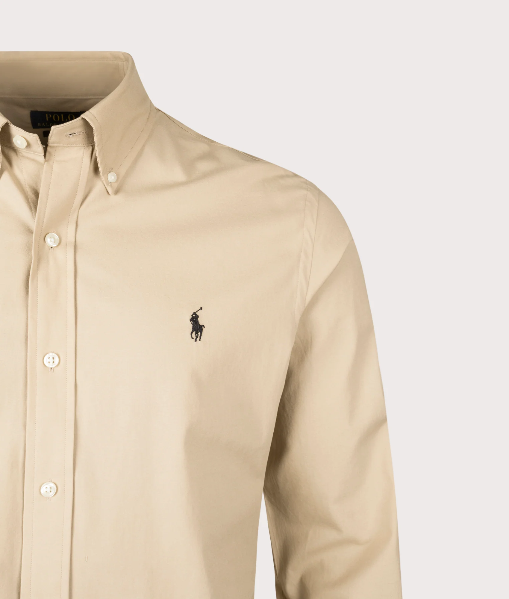 Custom Fit Stretch Poplin Shirt - Image 2