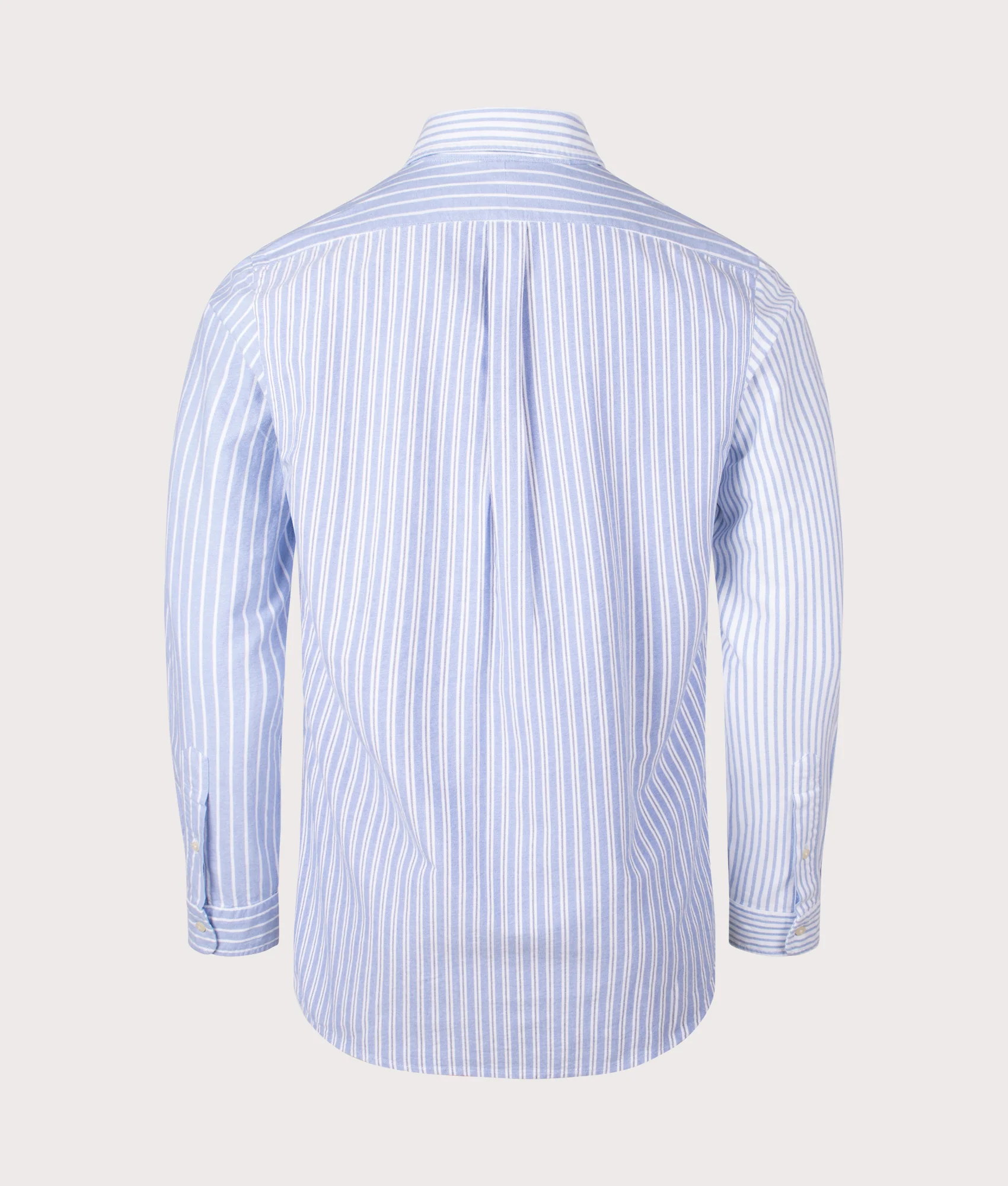 Custom Fit Striped Oxford Fun Shirt - Image 3