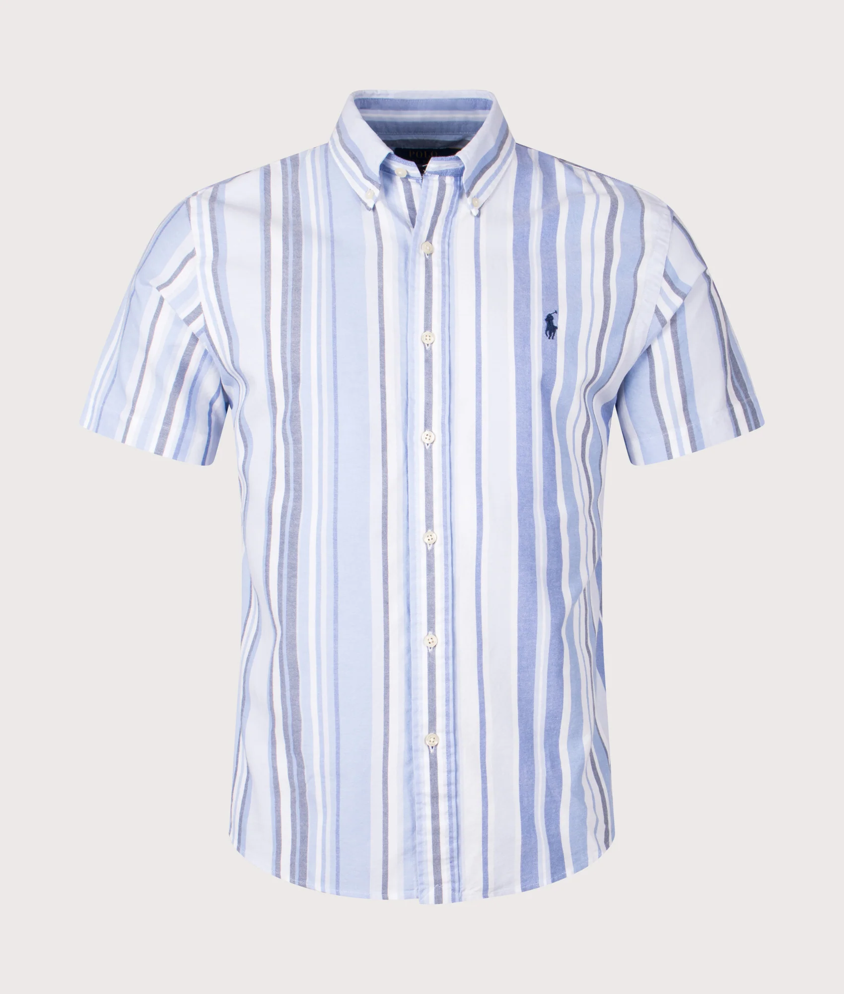 Custom Fit Striped Oxford Shirt