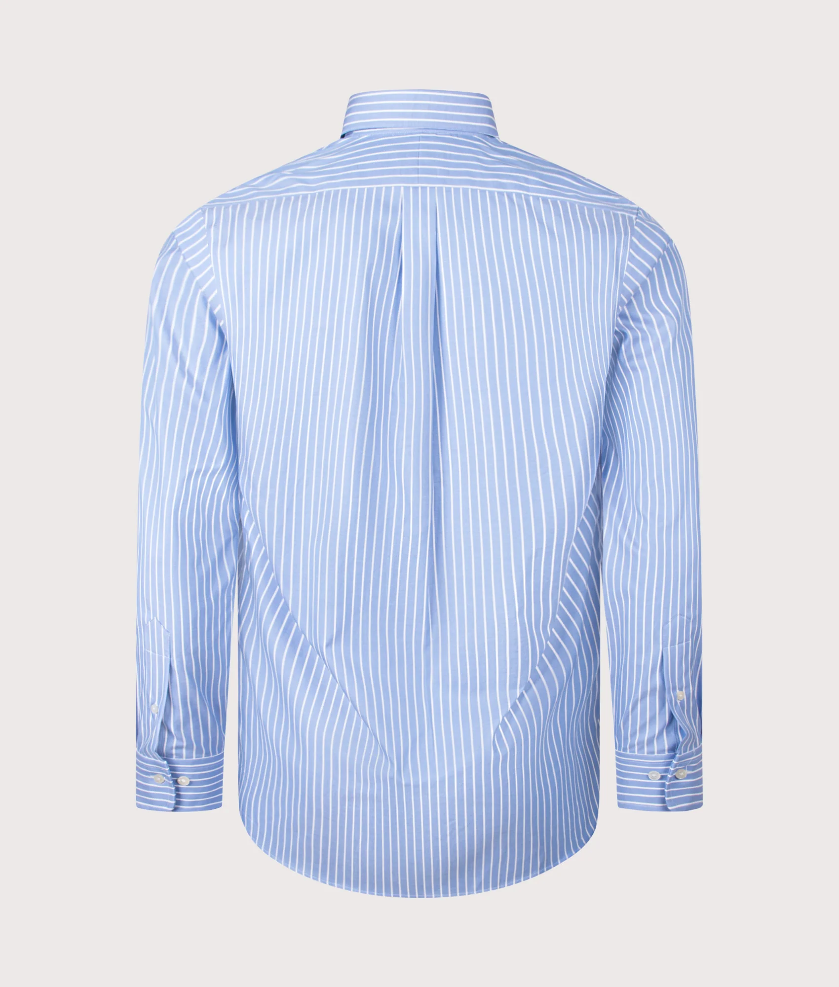 Custom Fit Striped Pinpoint Oxford Shirt - Image 3