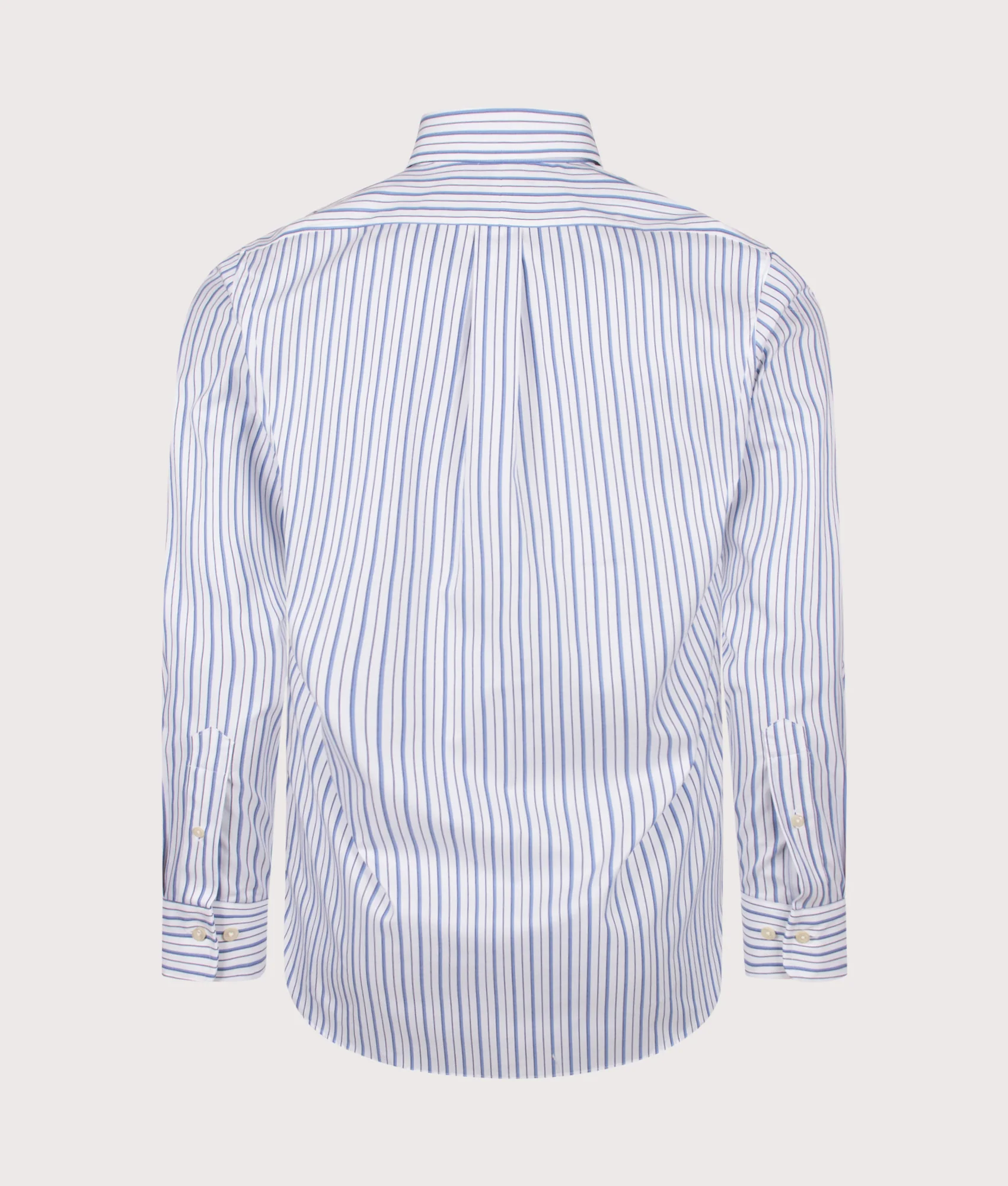 Custom Fit Striped Pinpoint Oxford Shirt - Image 3