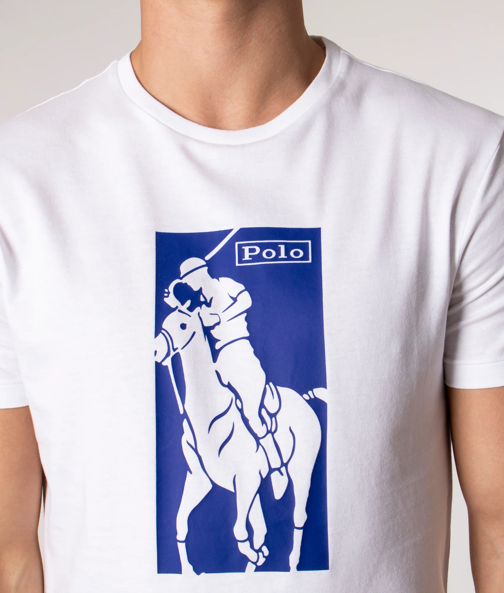 Custom Slim Fit Large Polo Player Logo T-Shirt - Image 3