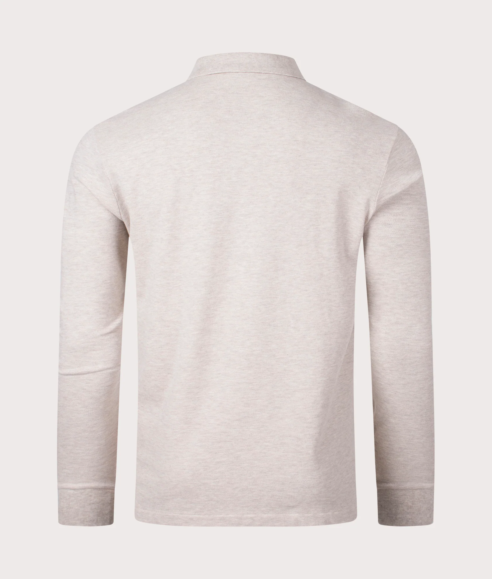 Custom Slim Fit Long Sleeve Polo Shirt - Image 3