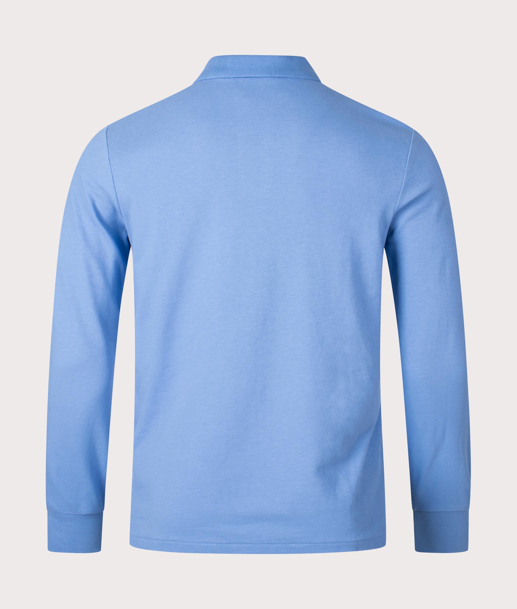 Custom Slim Fit Long Sleeve Polo Shirt - Image 3