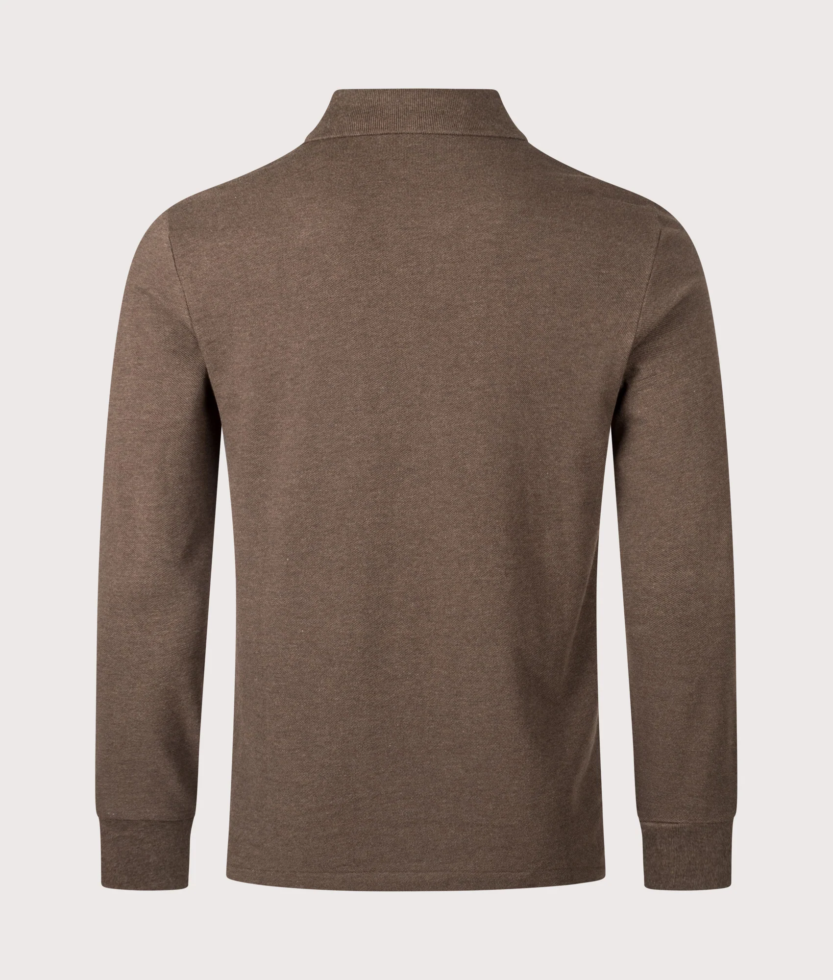 Custom Slim Fit Long Sleeve Polo Shirt - Image 3
