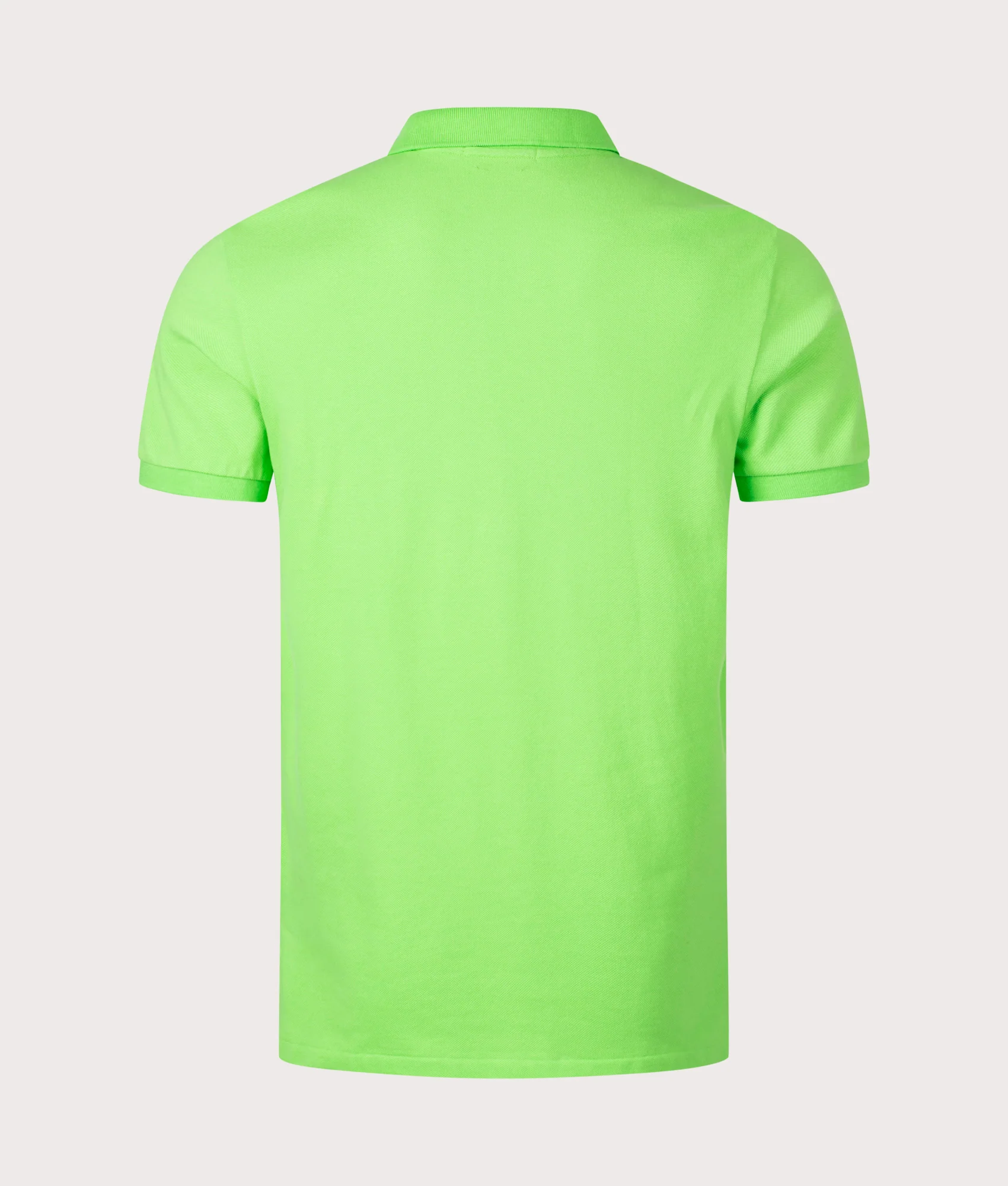 Custom Slim Fit Mesh Polo Shirt - Image 3