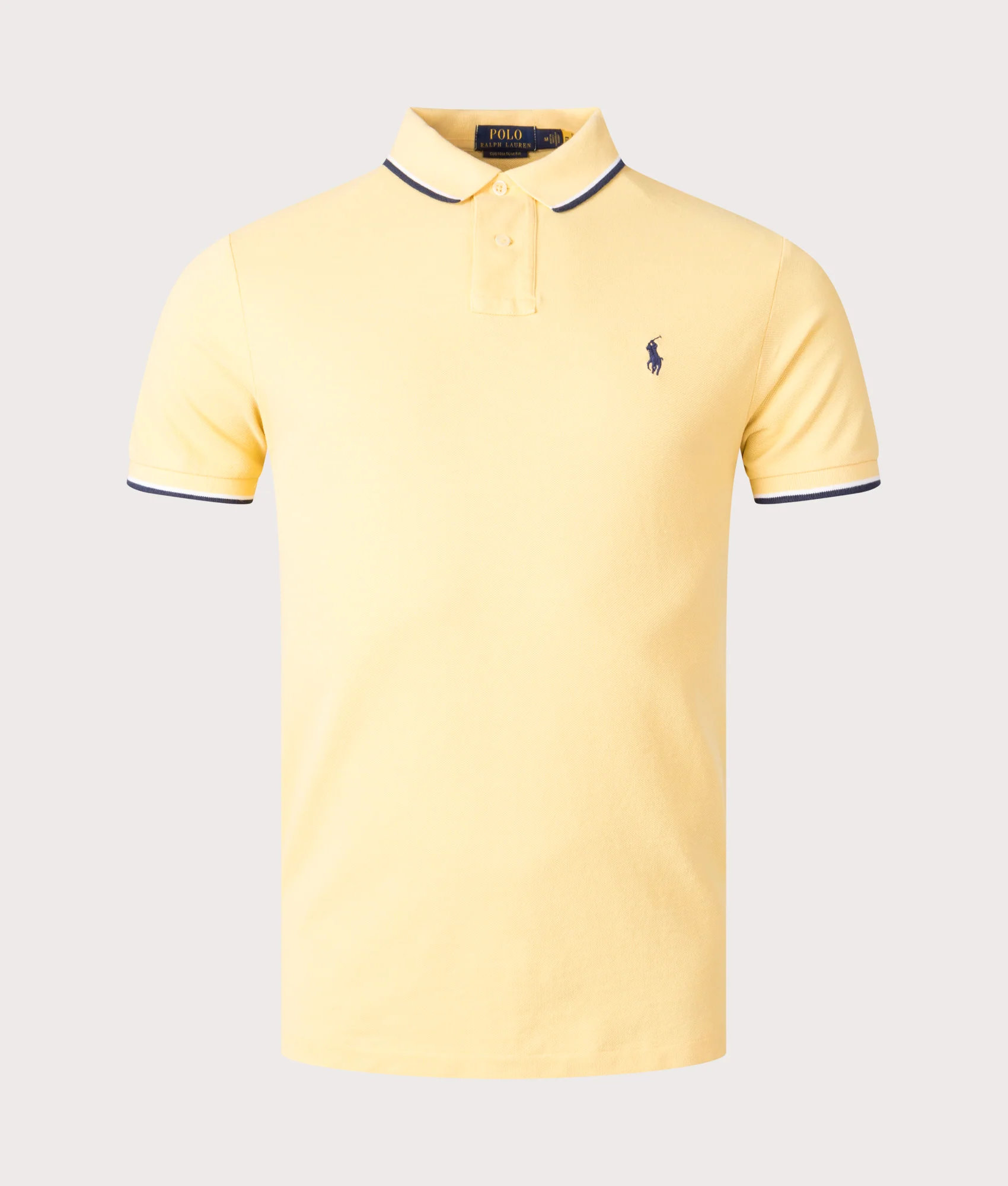 Custom Slim Fit Mesh Polo Shirt