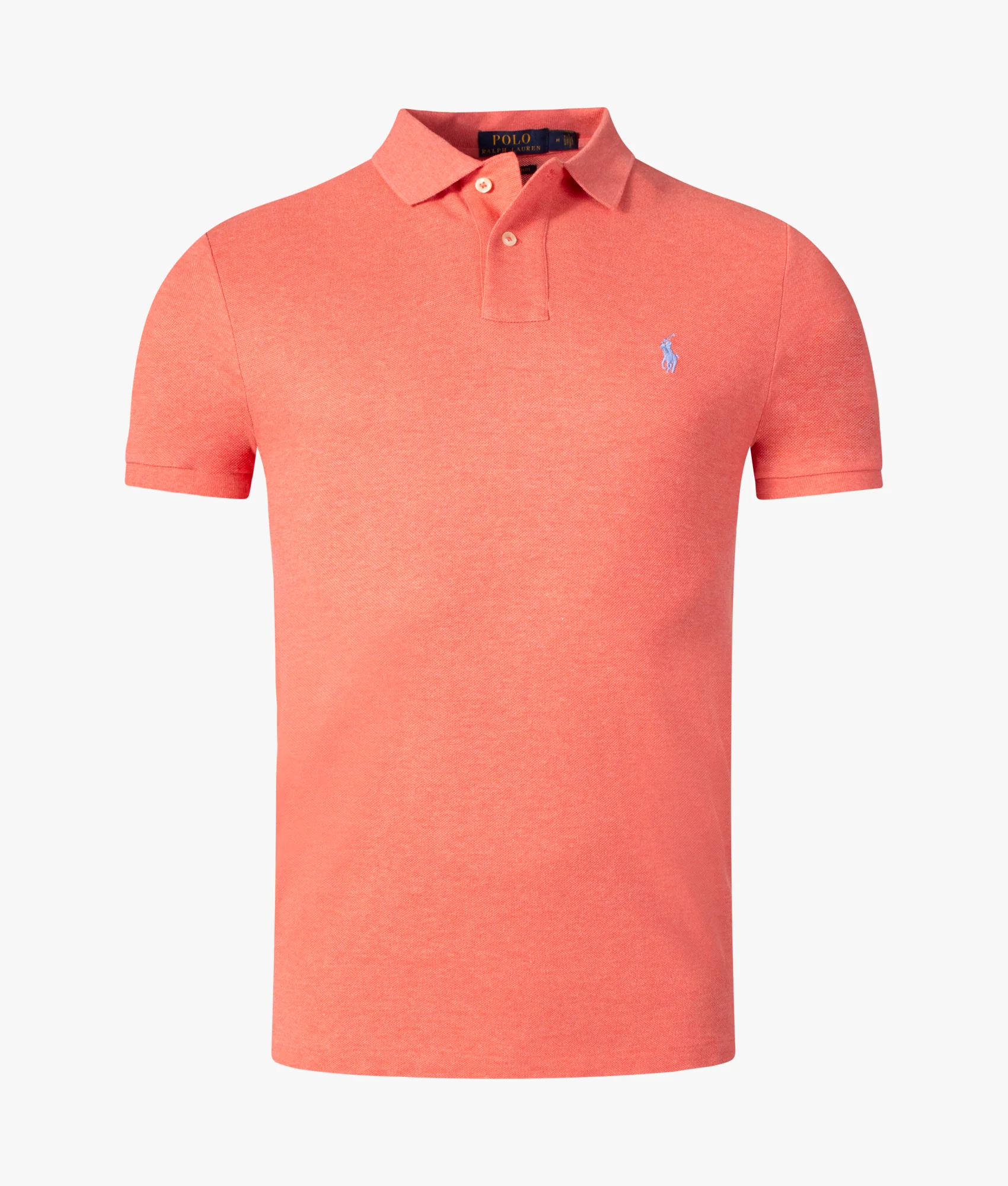 Custom Slim Fit Mesh Polo Shirt - Image 2