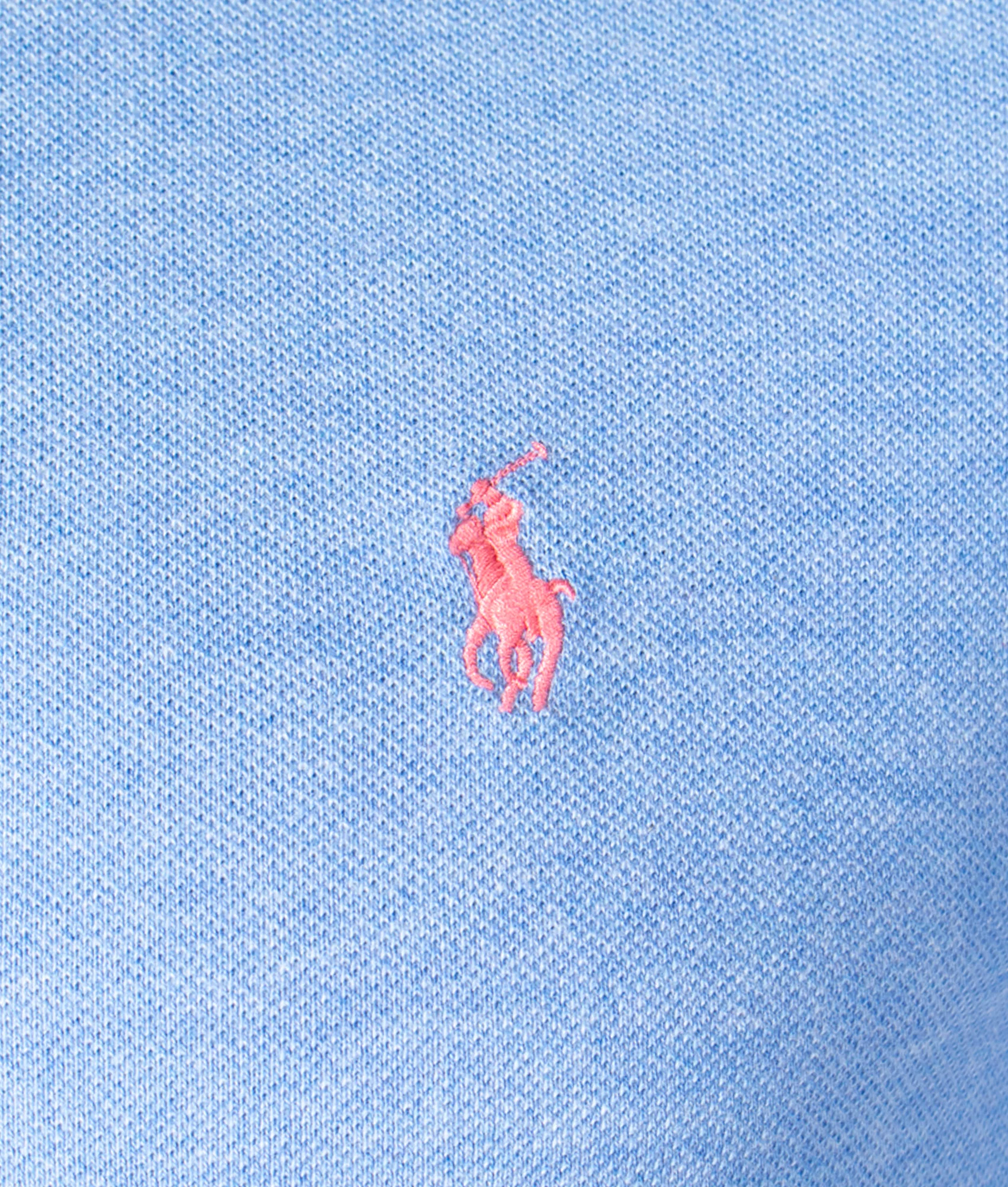 Custom Slim Fit Mesh Polo Shirt - Image 3