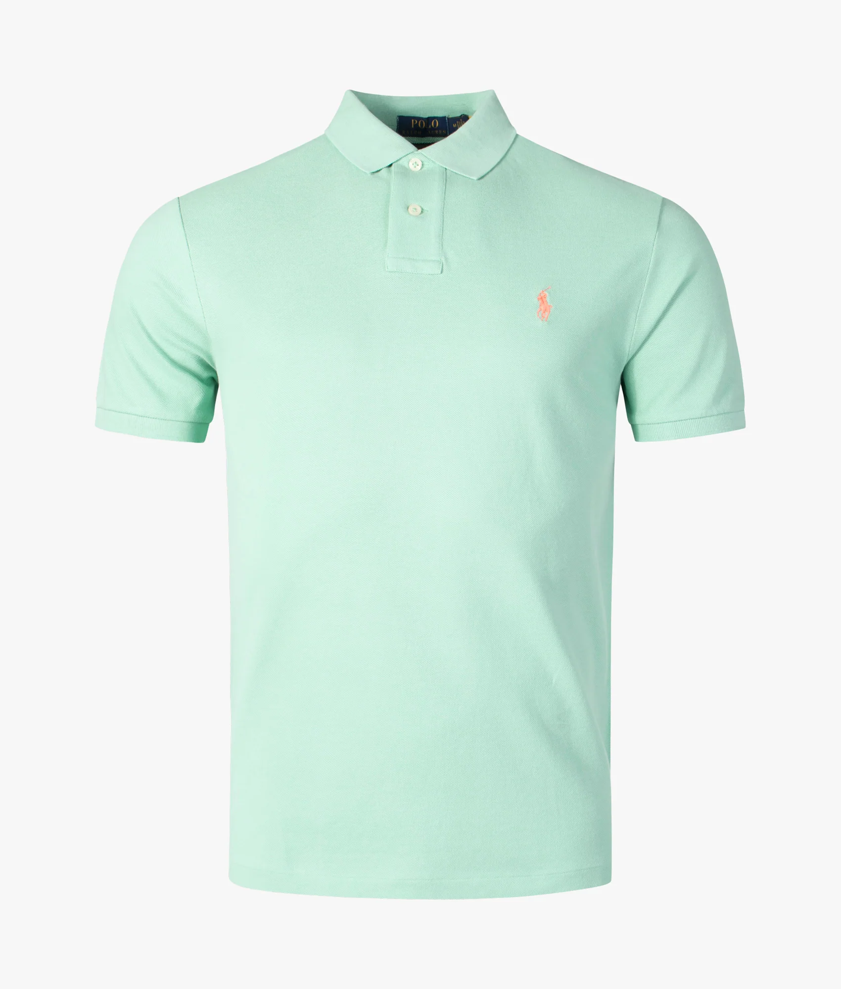 Custom Slim Fit Mesh Polo Shirt
