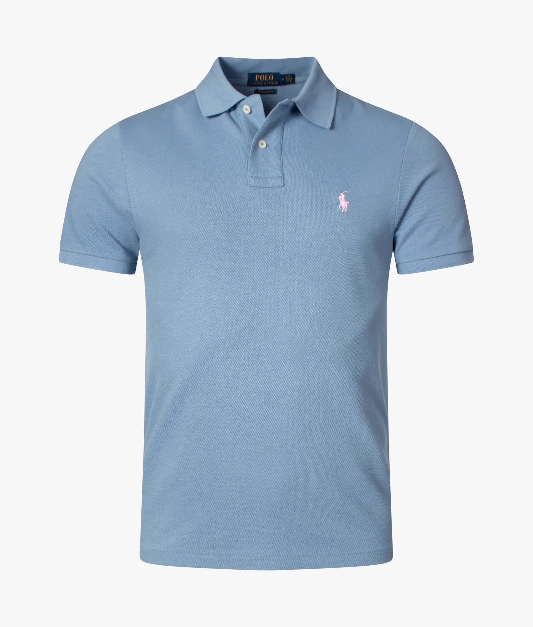 Custom Slim Fit Mesh Polo Shirt