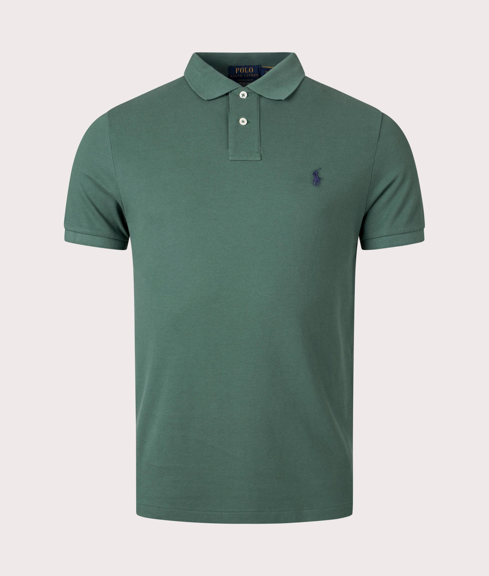 Custom Slim Fit Mesh Polo Shirt