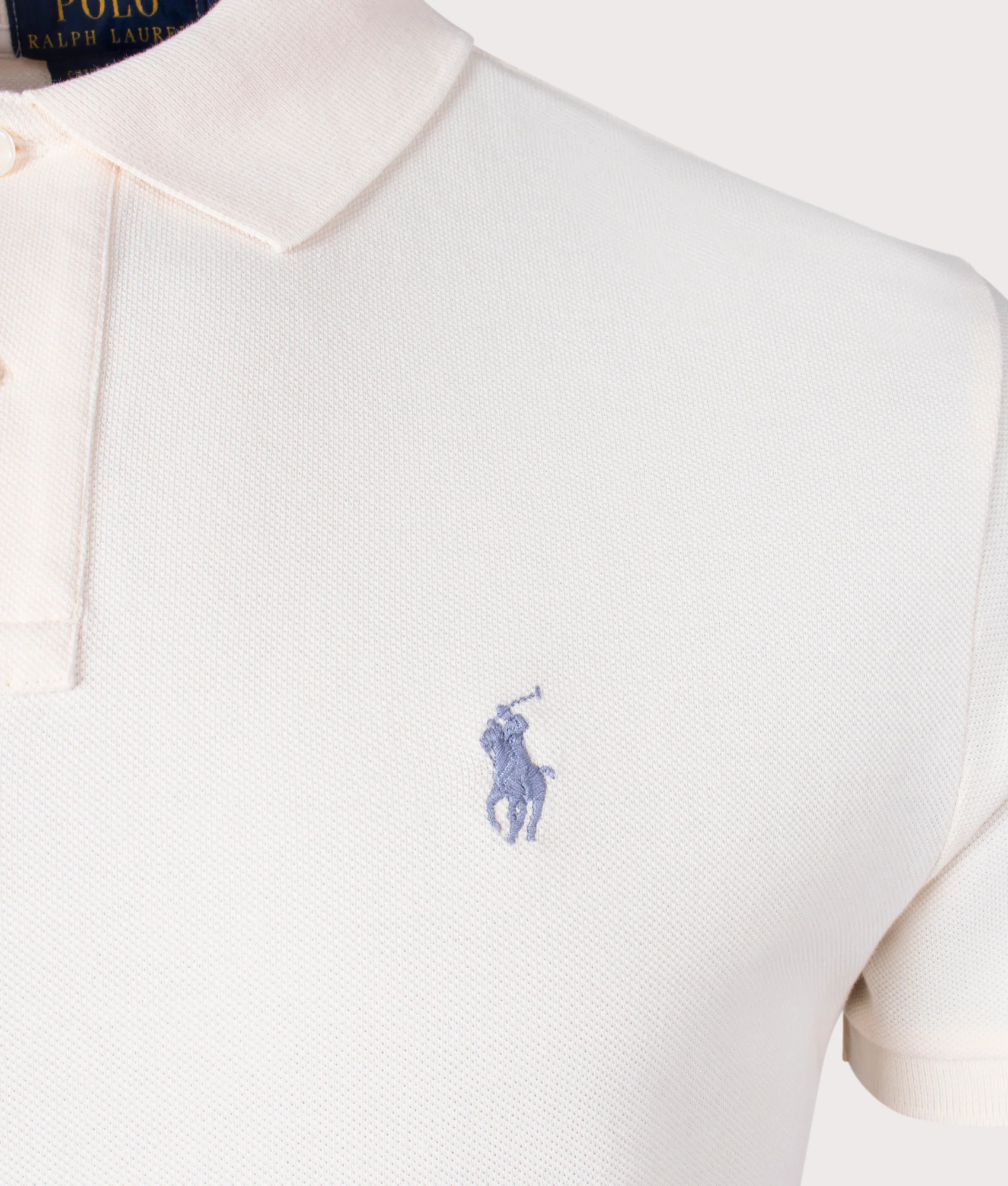 Custom Slim Fit Mesh Polo Shirt - Image 2