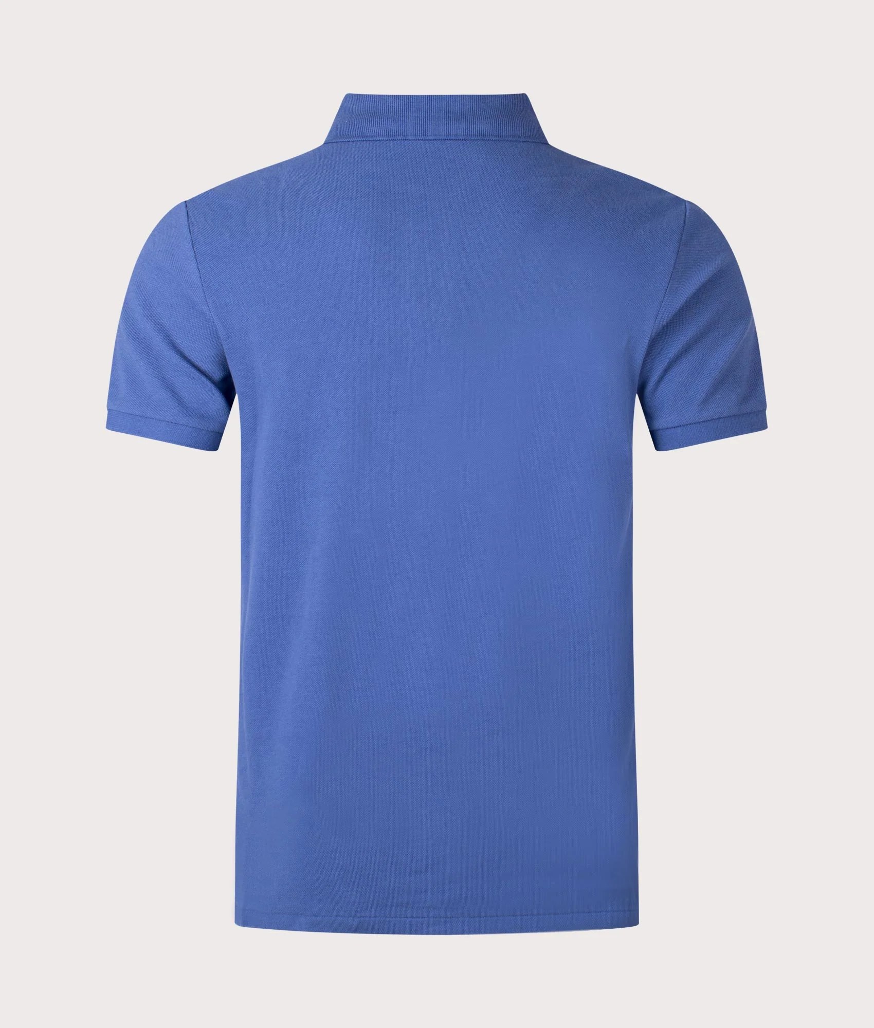 Custom Slim Fit Mesh Polo Shirt - Image 3