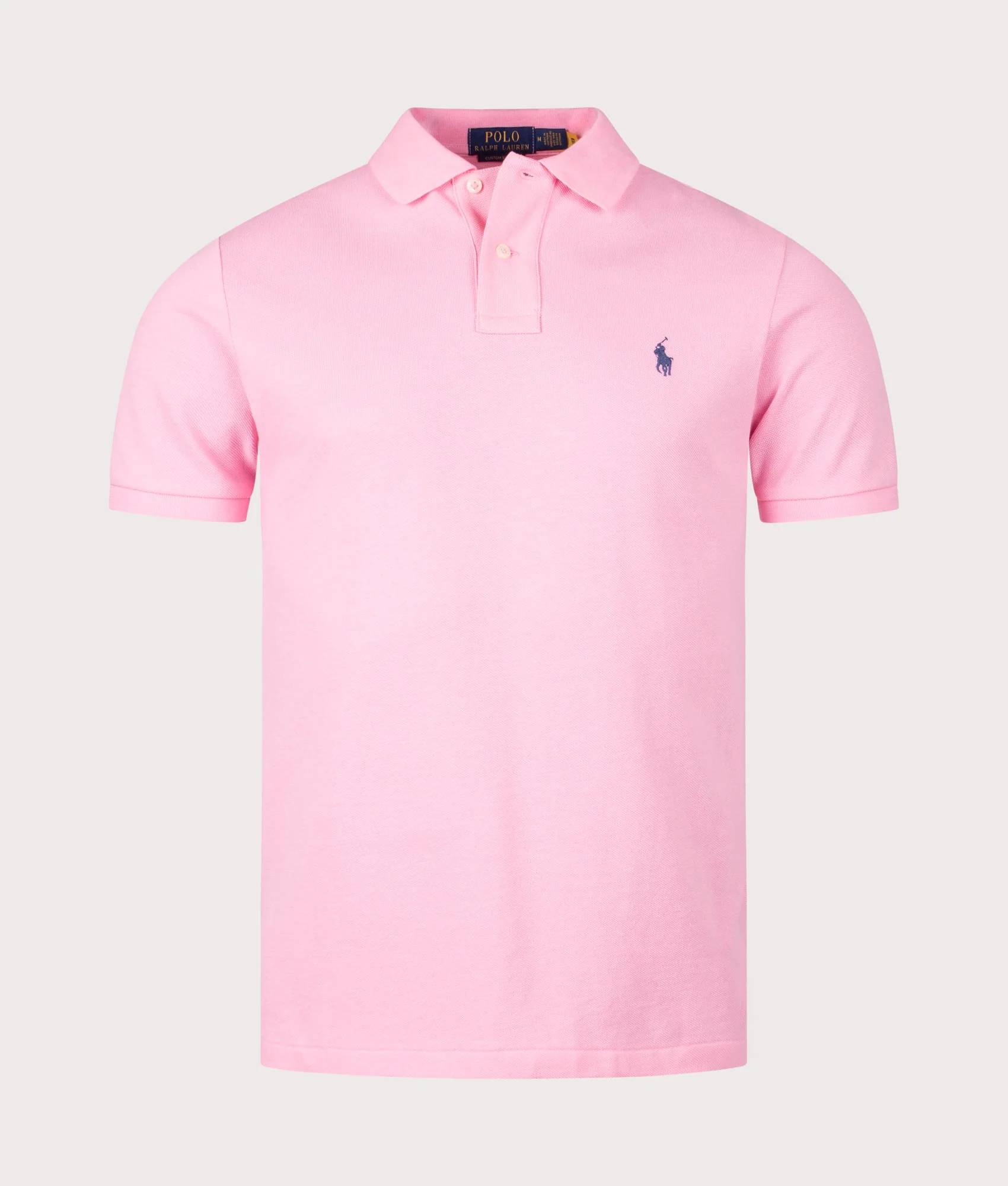 Custom Slim Fit Mesh Polo Shirt
