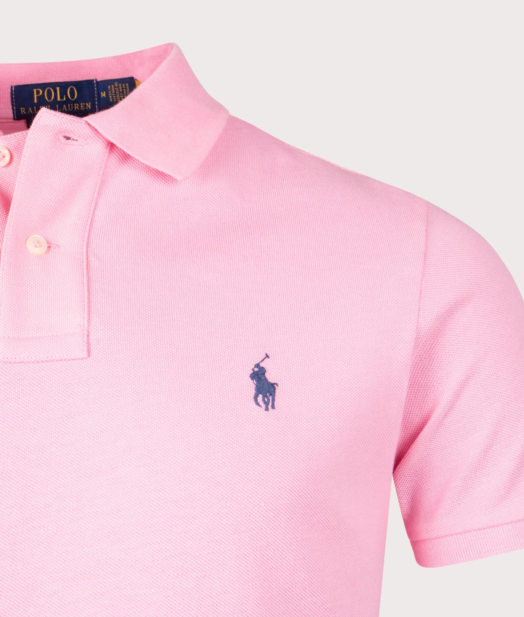 Custom Slim Fit Mesh Polo Shirt - Image 2