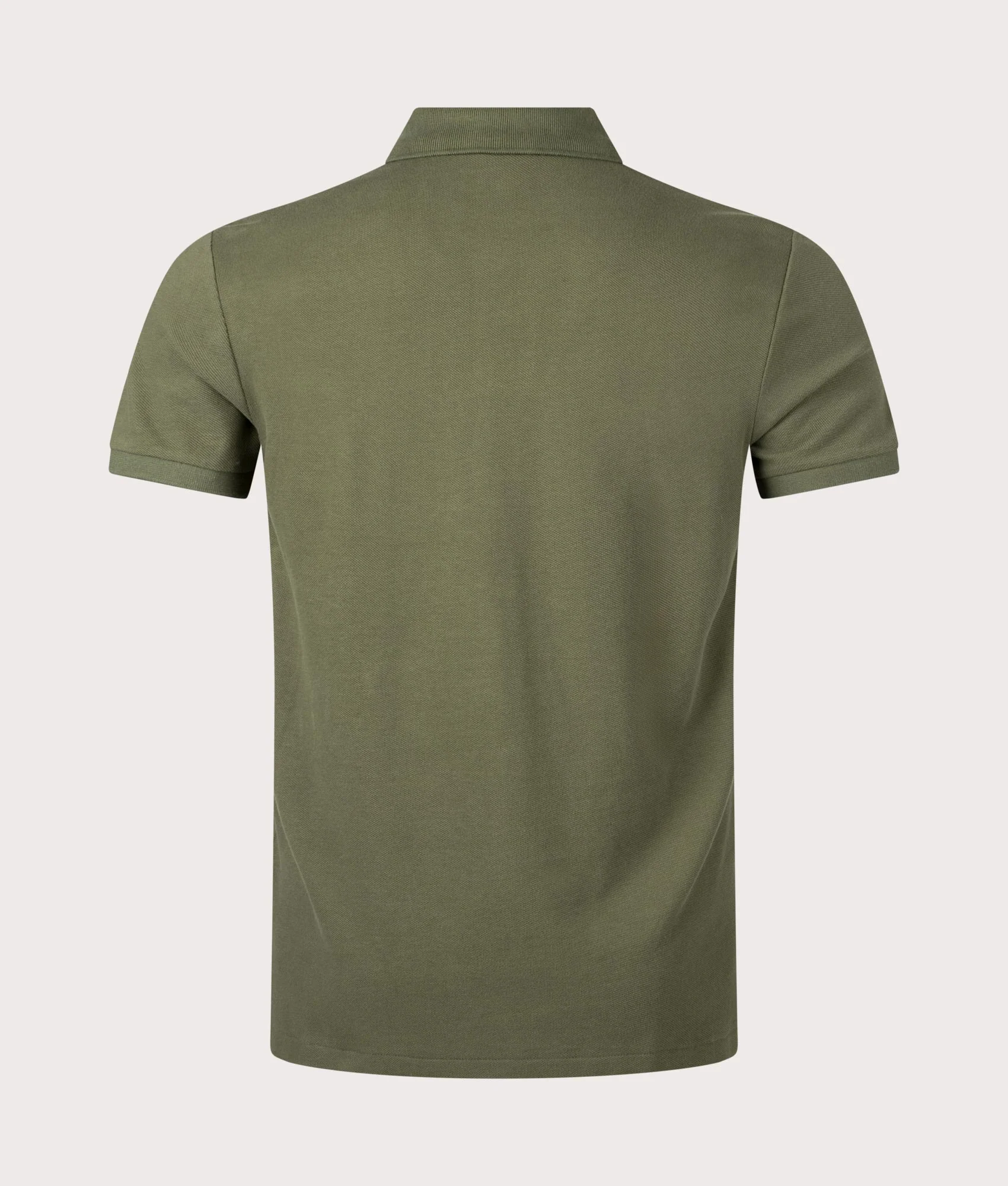Custom Slim Fit Mesh Polo Shirt - Image 3