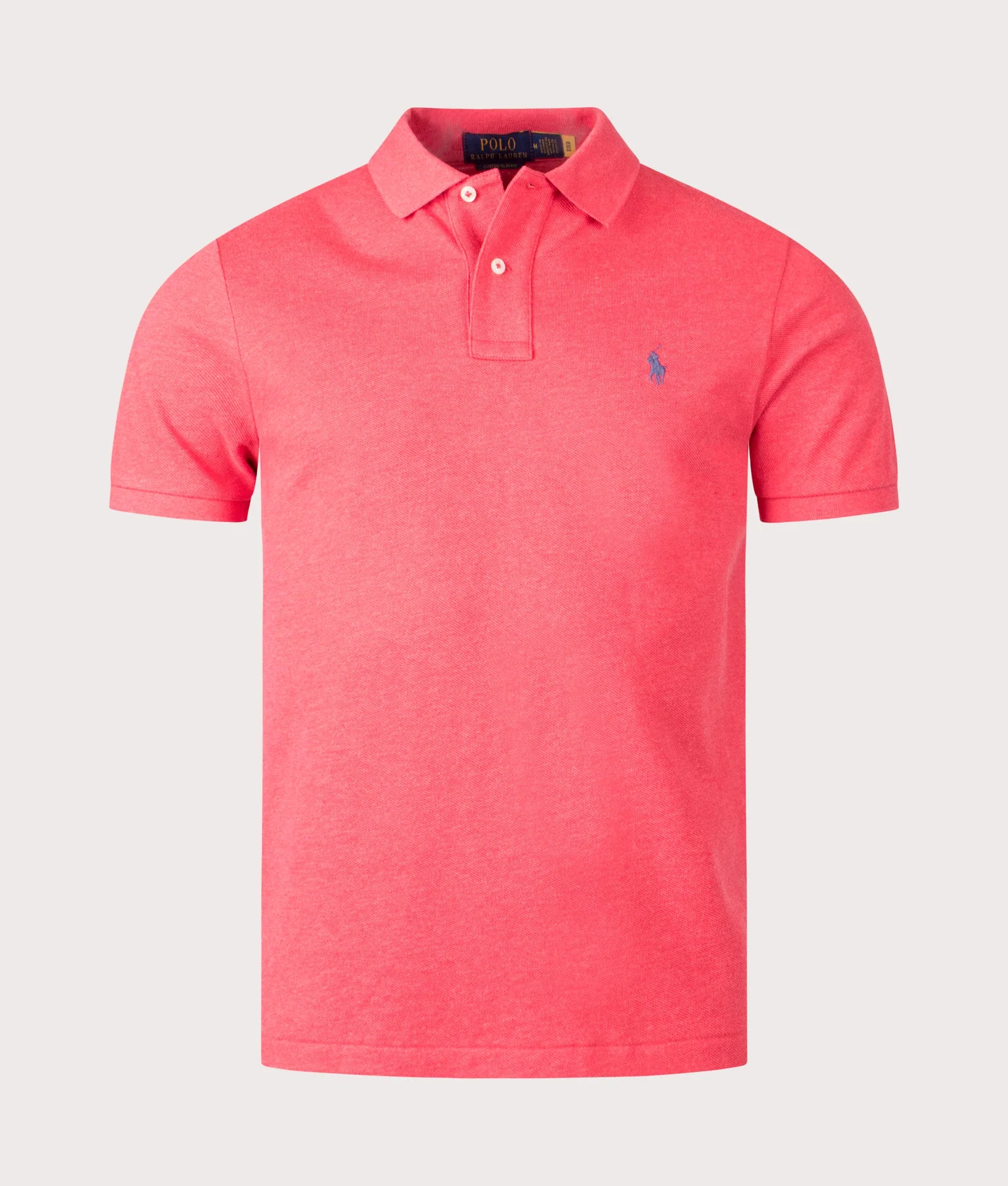 Custom Slim Fit Mesh Polo Shirt