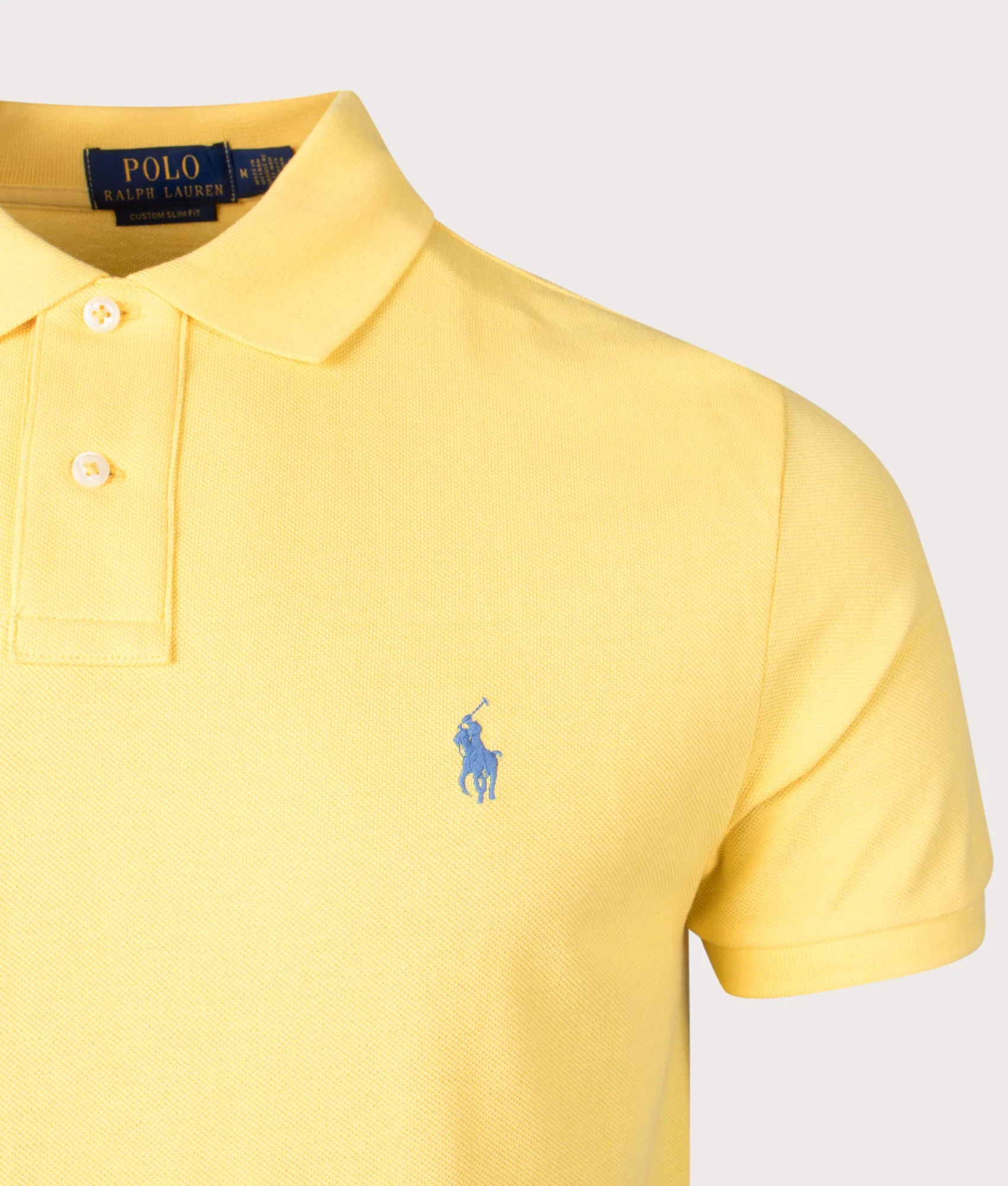 Custom Slim Fit Mesh Polo Shirt - Image 2
