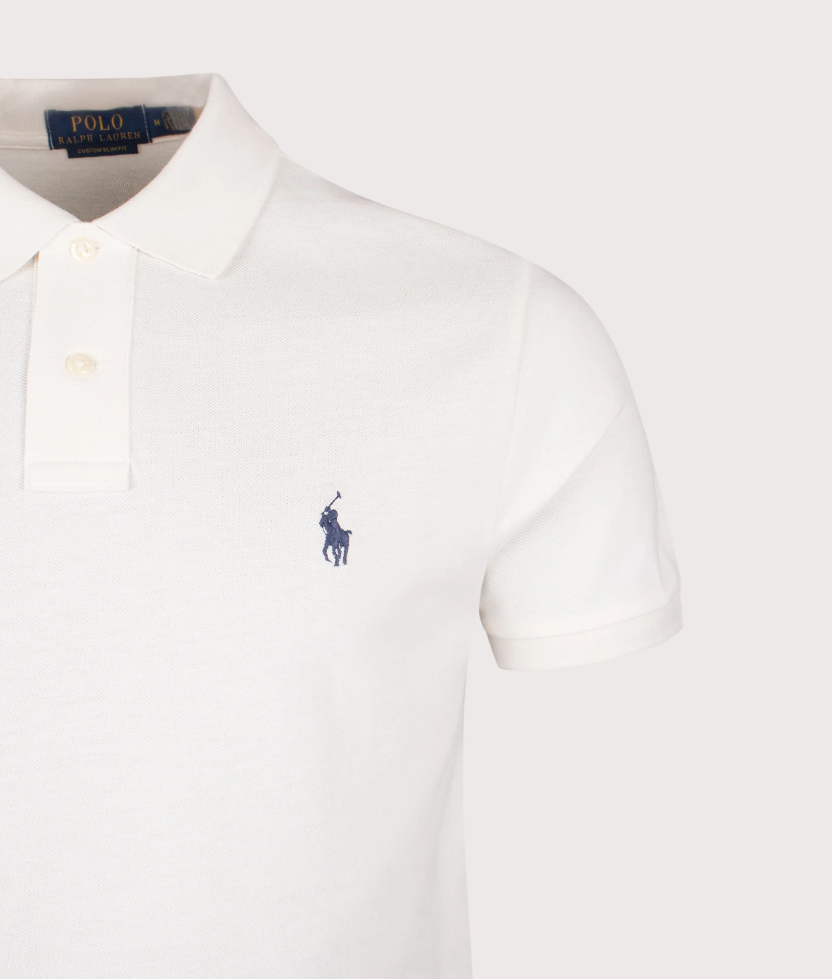 Custom Slim Fit Mesh Polo Shirt - Image 2