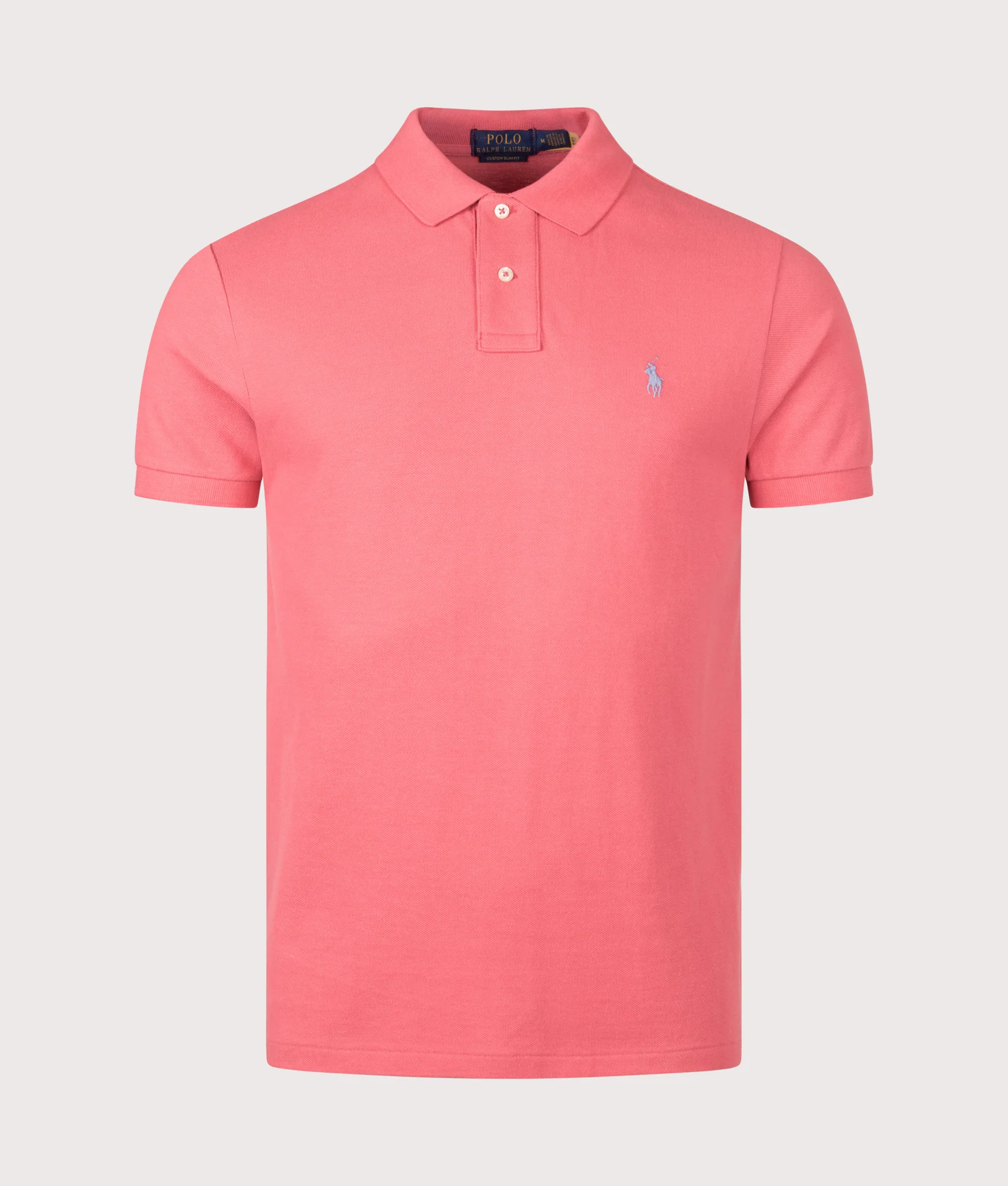Custom Slim Fit Mesh Polo Shirt