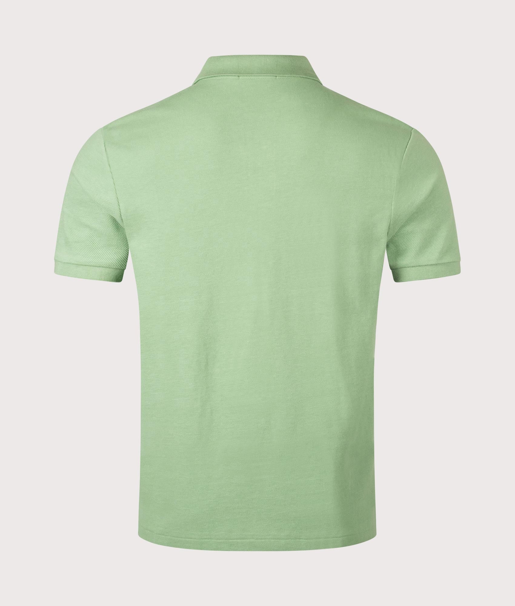 Custom Slim Fit Mesh Polo Shirt - Image 4