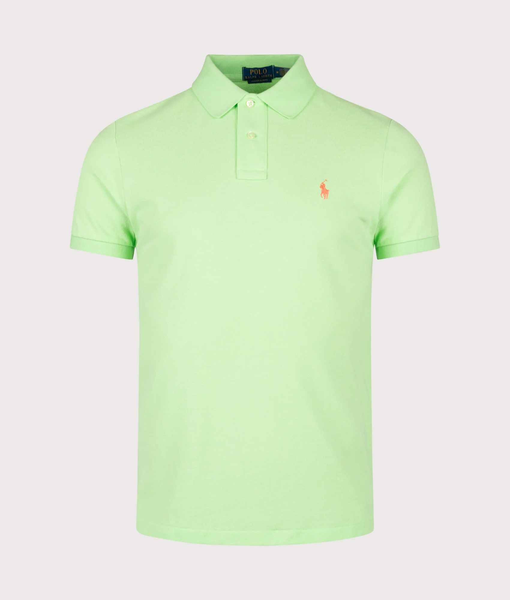 Custom Slim Fit Mesh Polo Shirt