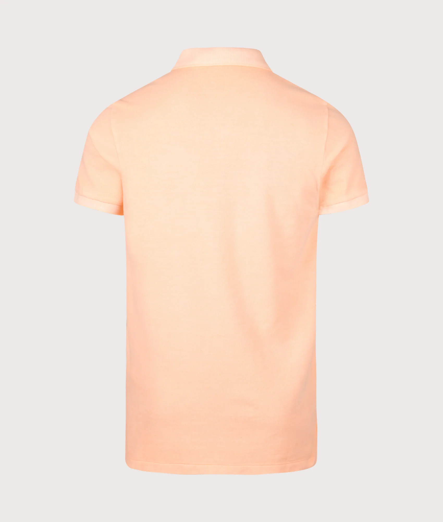 Custom Slim Fit Mineral-Dyed Mesh Polo Shirt - Image 3