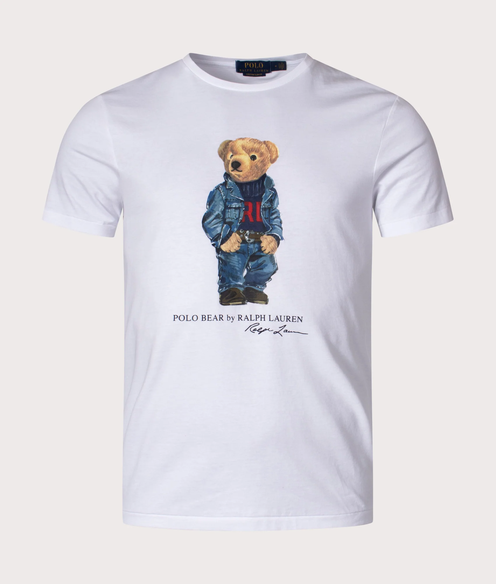 Custom Slim Fit Polo Bear Jersey T-Shirt