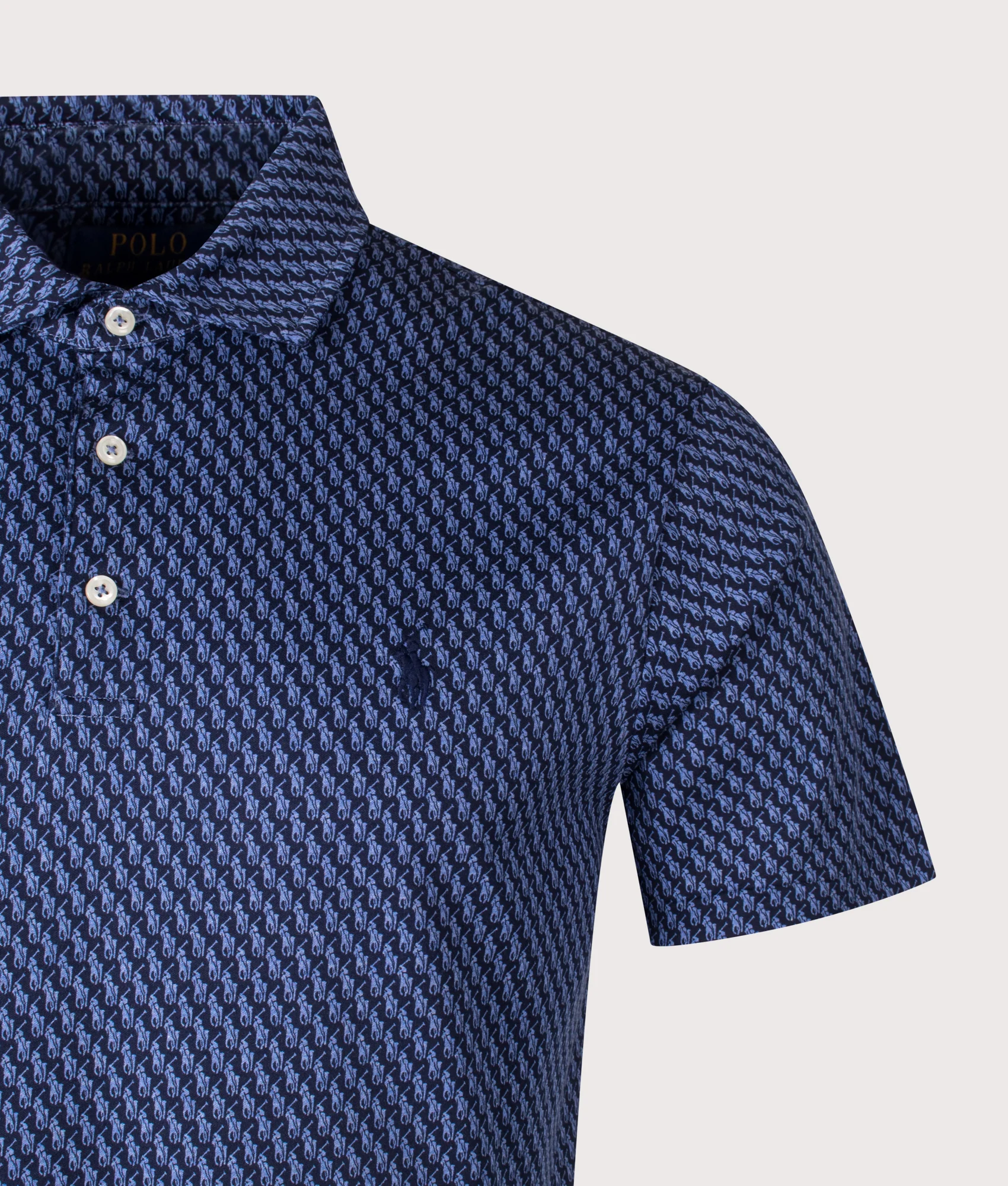 Custom Slim Fit Polo Pony Polo Shirt - Image 2