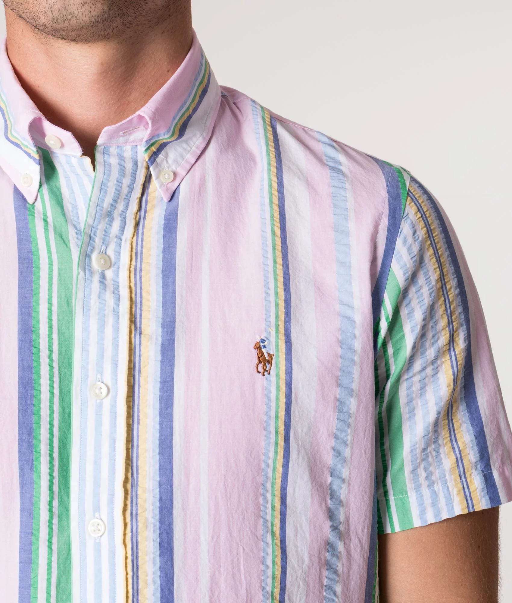 Custom Slim Fit Short Sleeve Shirt - Image 3
