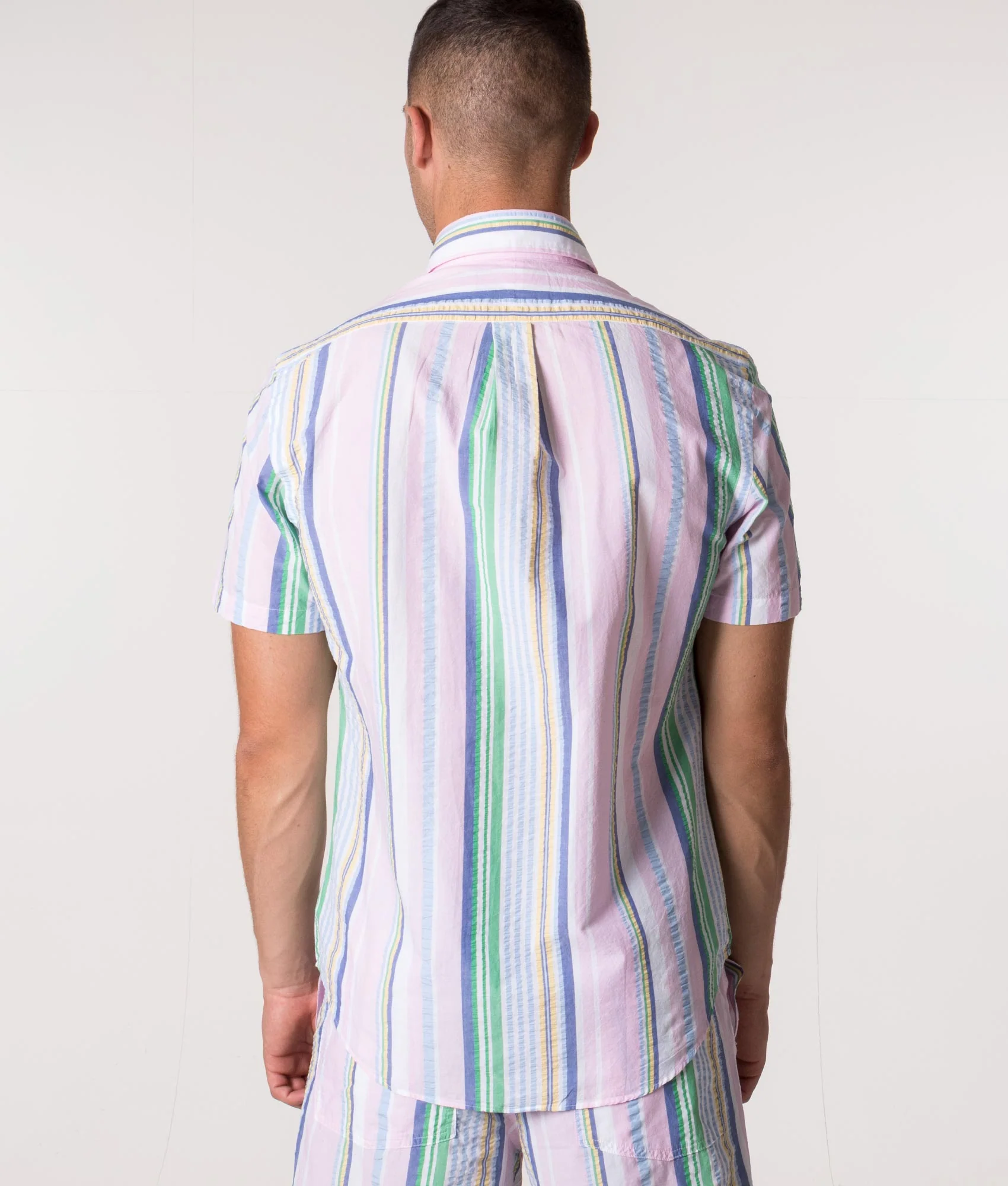 Custom Slim Fit Short Sleeve Shirt - Image 4