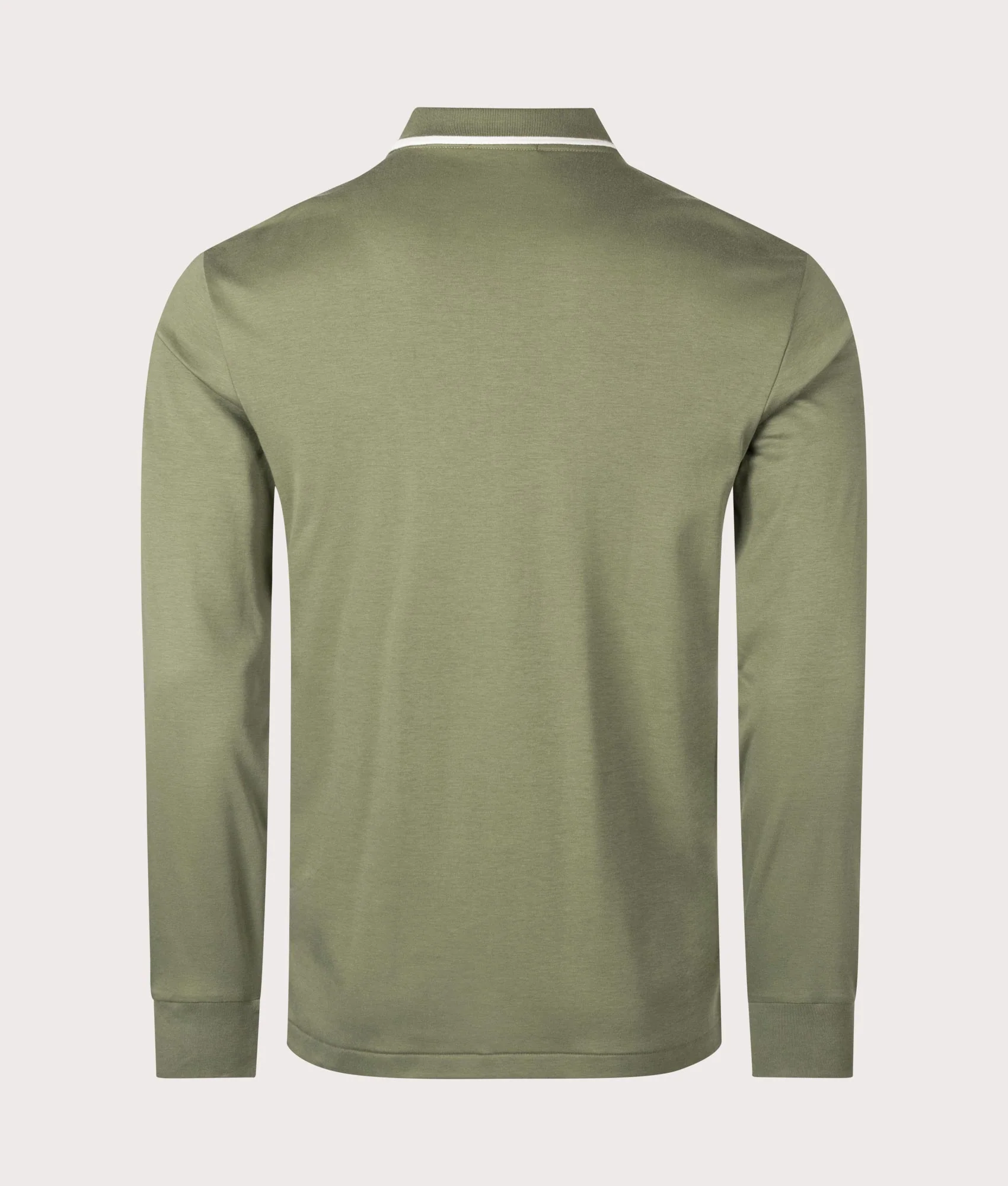 Custom Slim Fit Long Sleeve Polo Shirt - Image 3