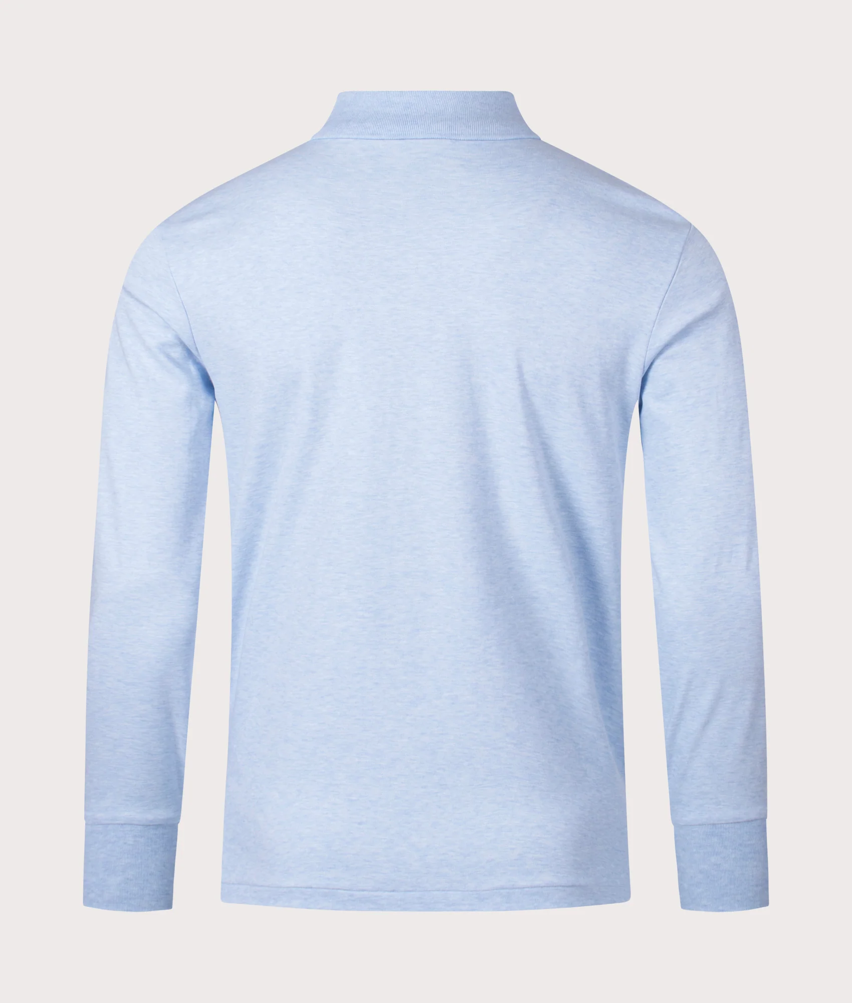 Custom Slim Fit Long Sleeve Soft Cotton Polo Shirt - Image 3