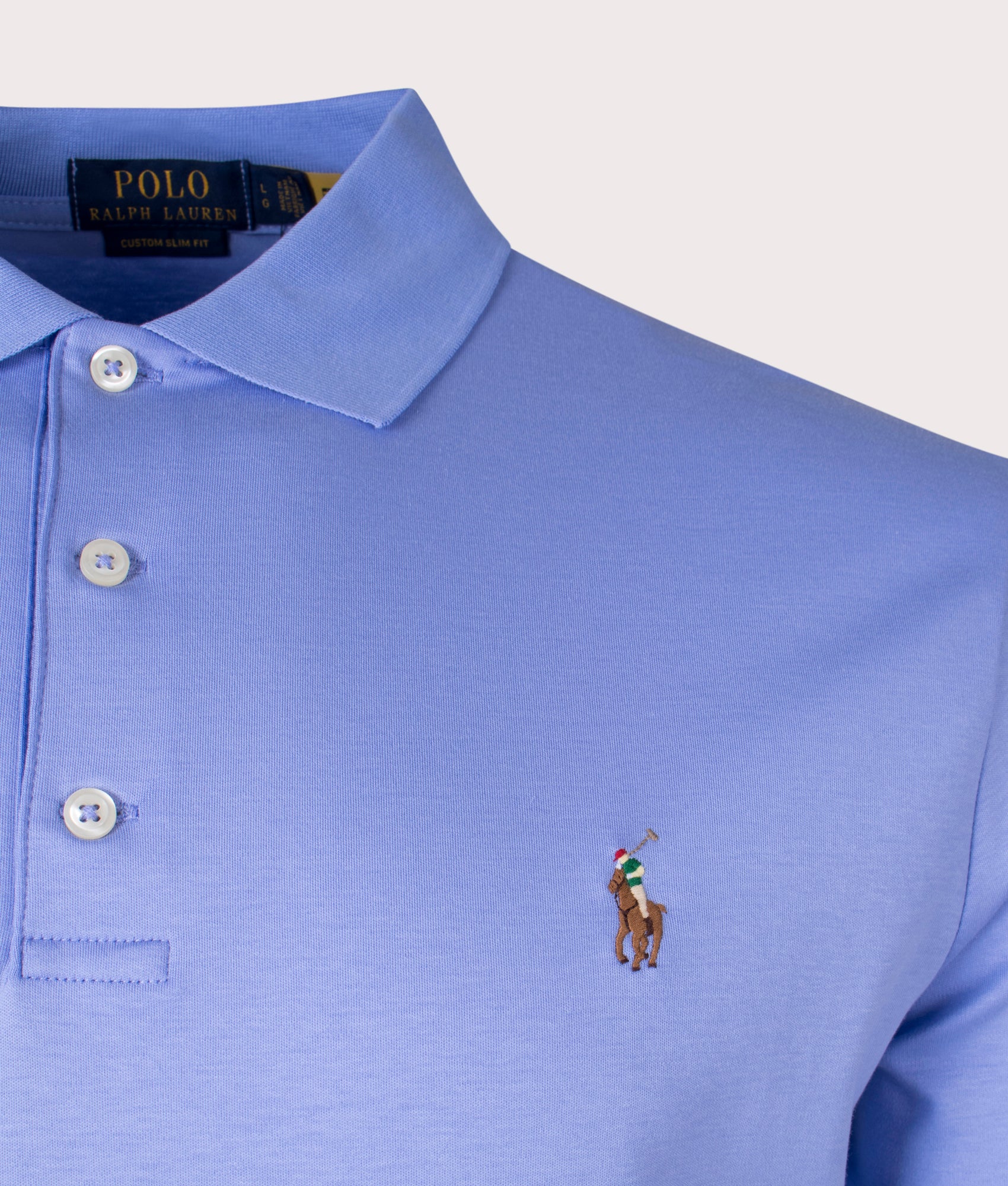 Custom Slim Fit Soft Cotton Polo Shirt - Image 2