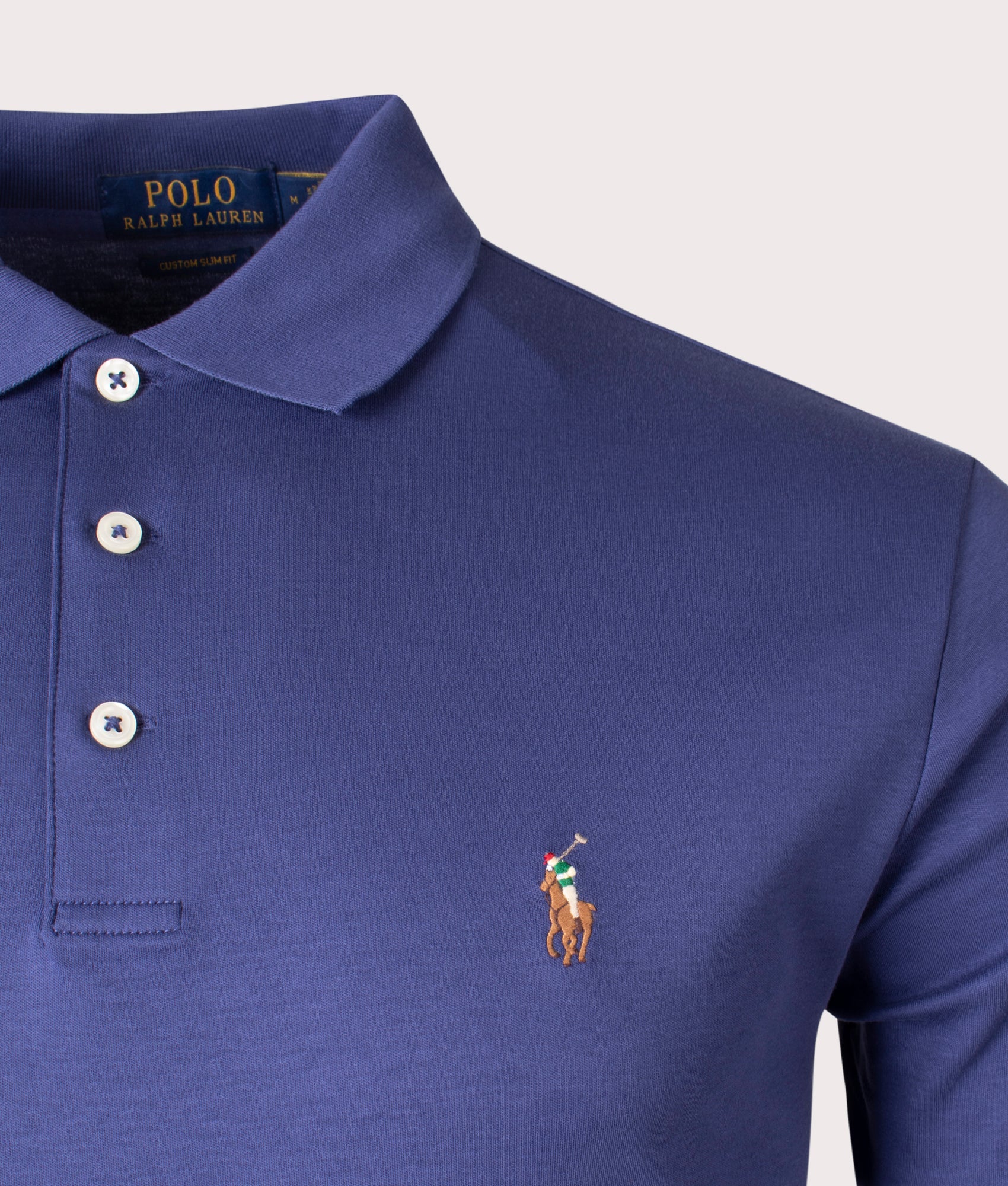 Custom Slim Fit Soft Cotton Polo Shirt - Image 2