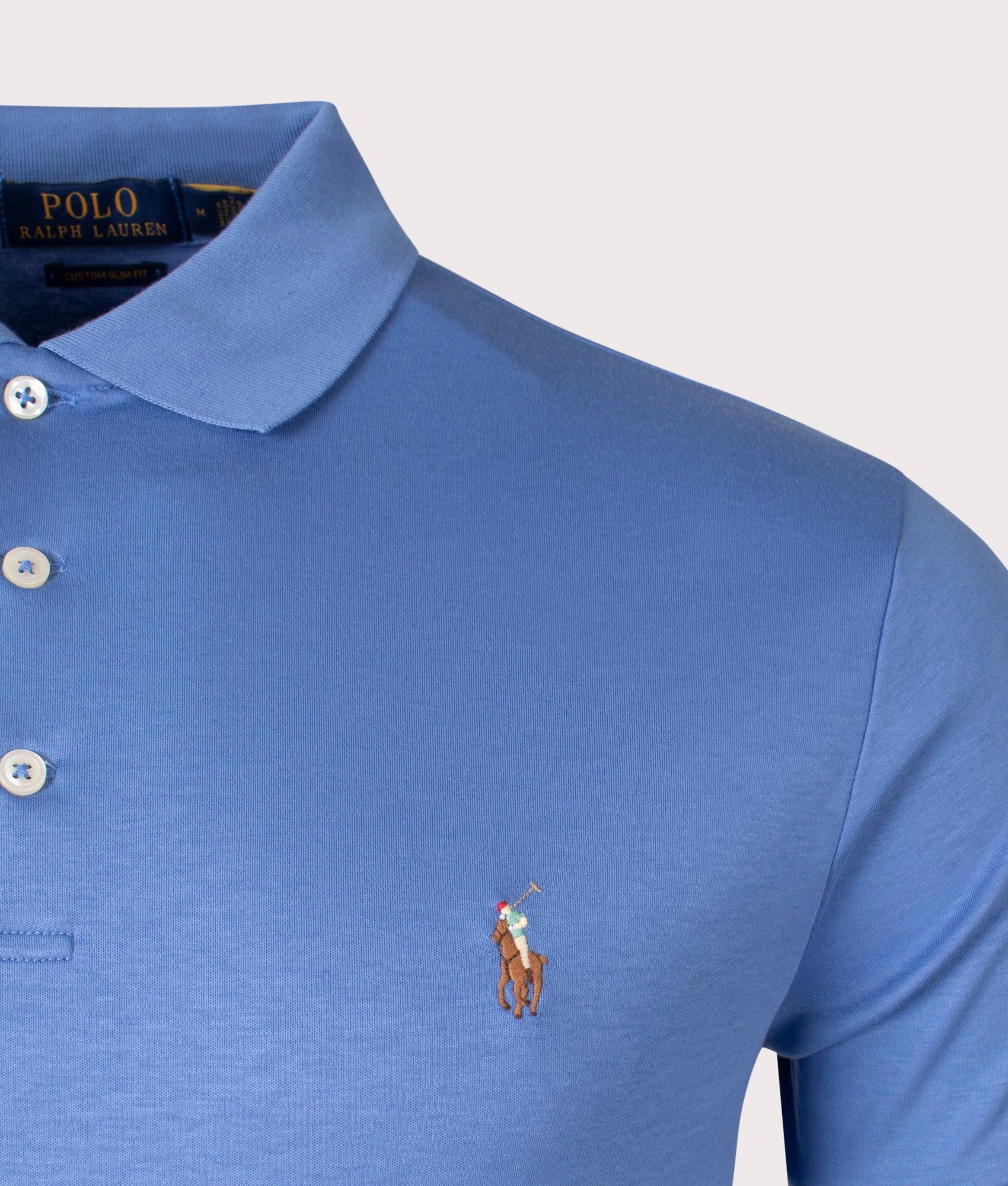Custom Slim Fit Soft Cotton Polo Shirt - Image 2