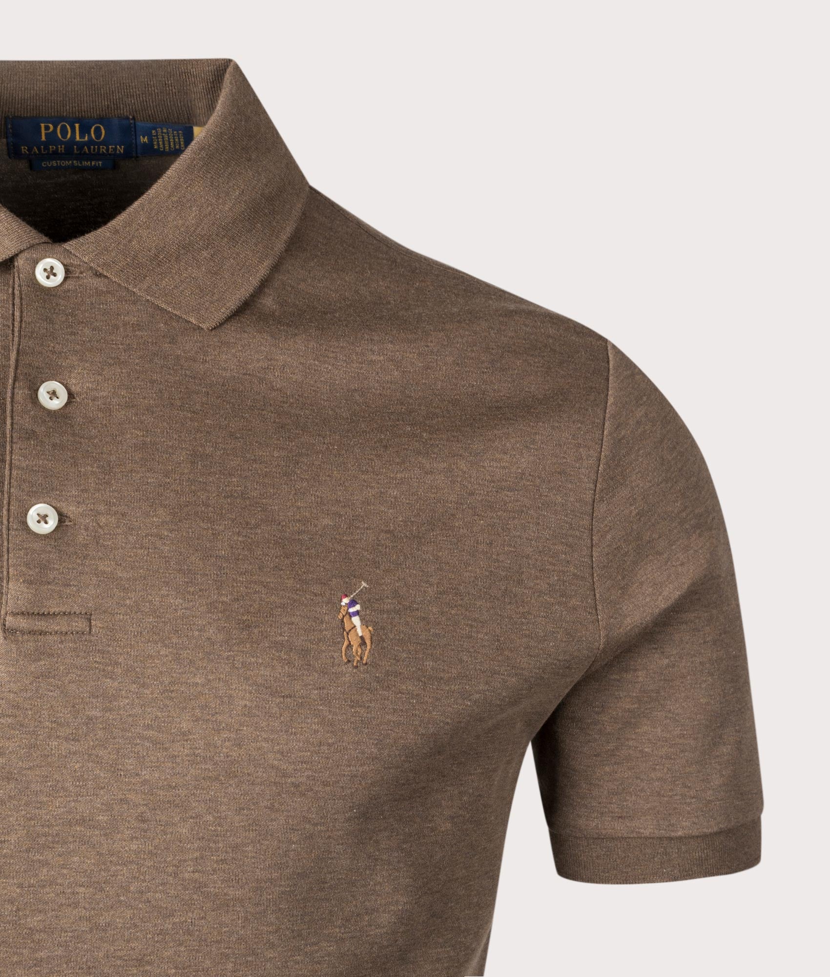 Custom Slim Fit Soft Cotton Polo Shirt - Image 2