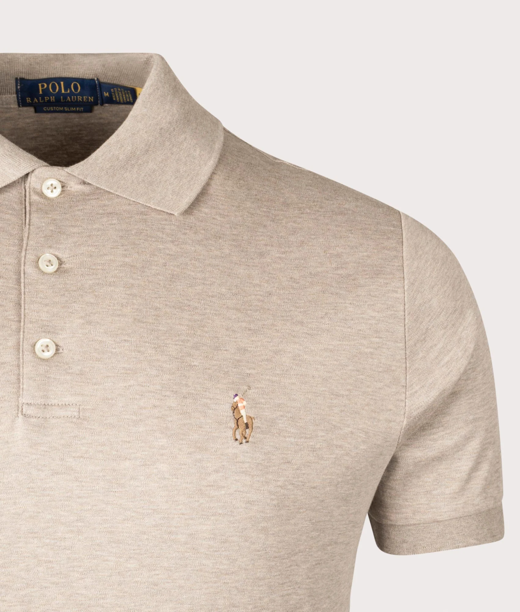 Custom Slim Fit Soft Cotton Polo Shirt - Image 2