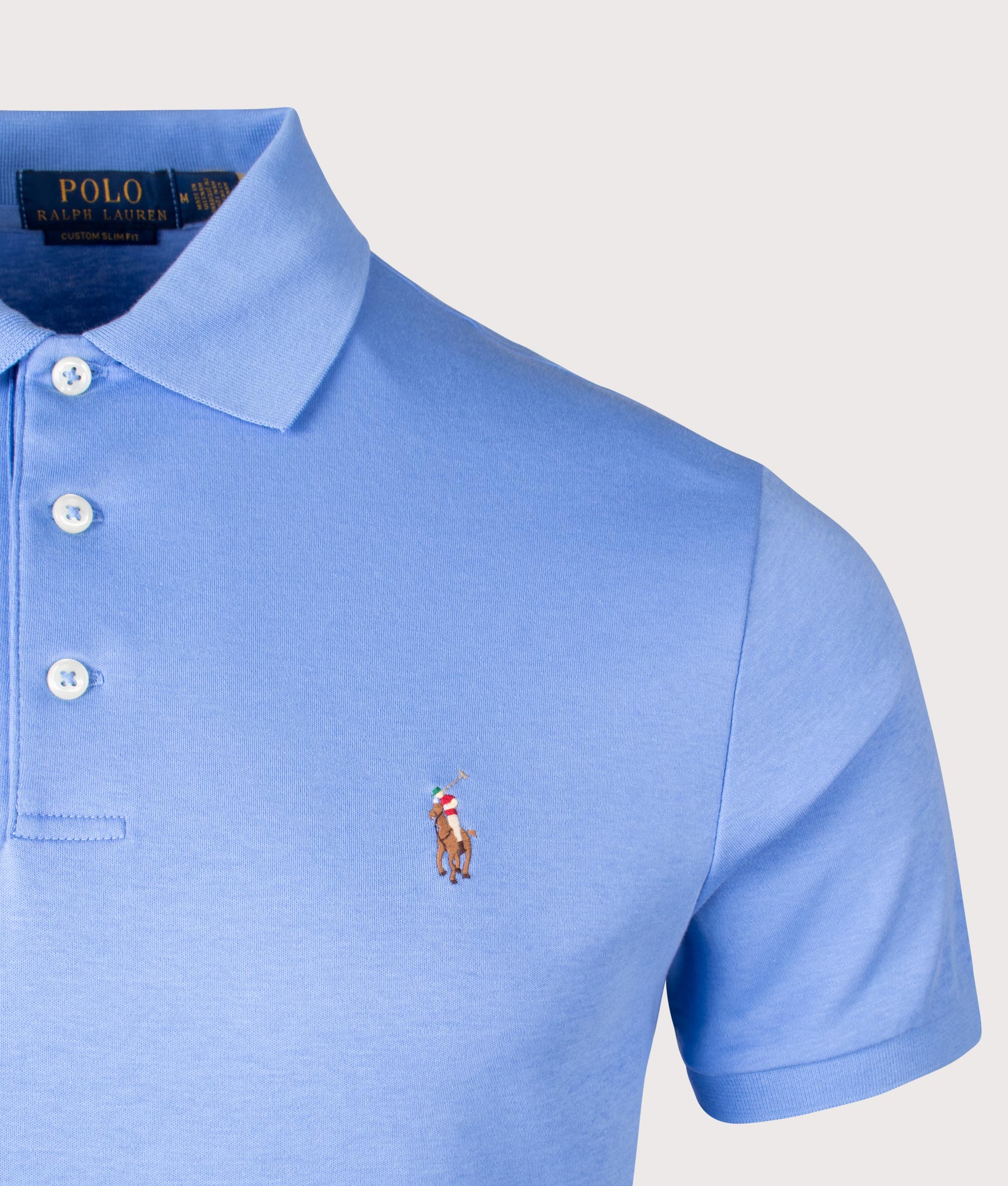 Custom Slim Fit Soft Cotton Polo Shirt - Image 2