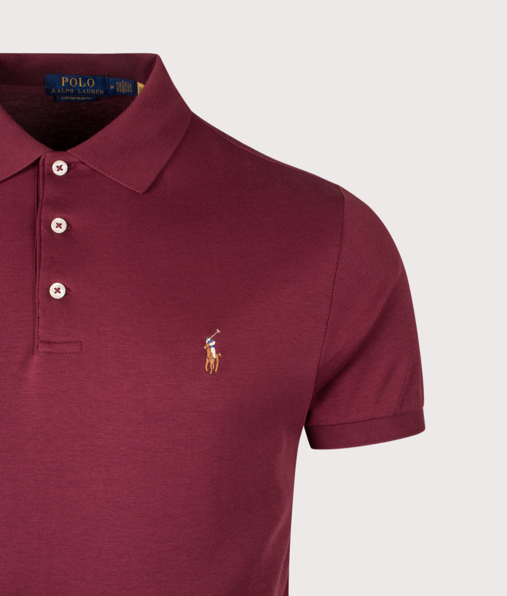 Custom Slim Fit Soft Cotton Polo Shirt - Image 2