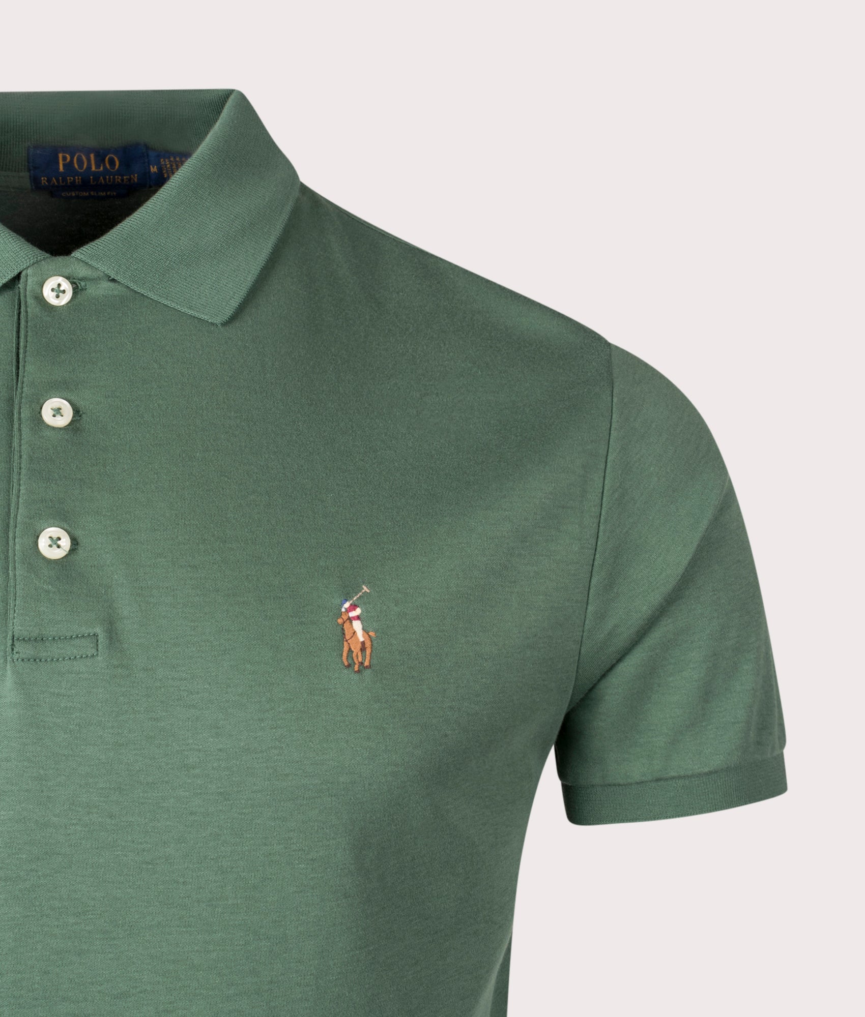 Custom Slim Fit Soft Cotton Polo Shirt - Image 2