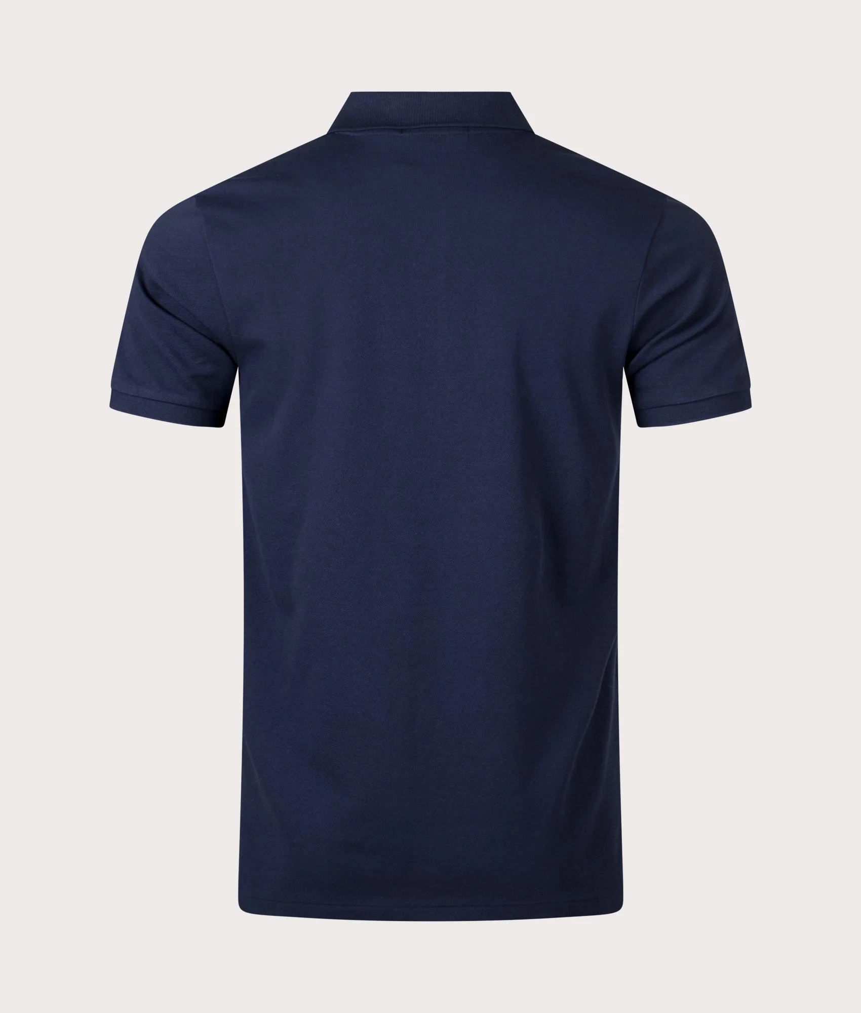 Custom Slim Fit Stretch Mesh Polo Shirt - Image 3