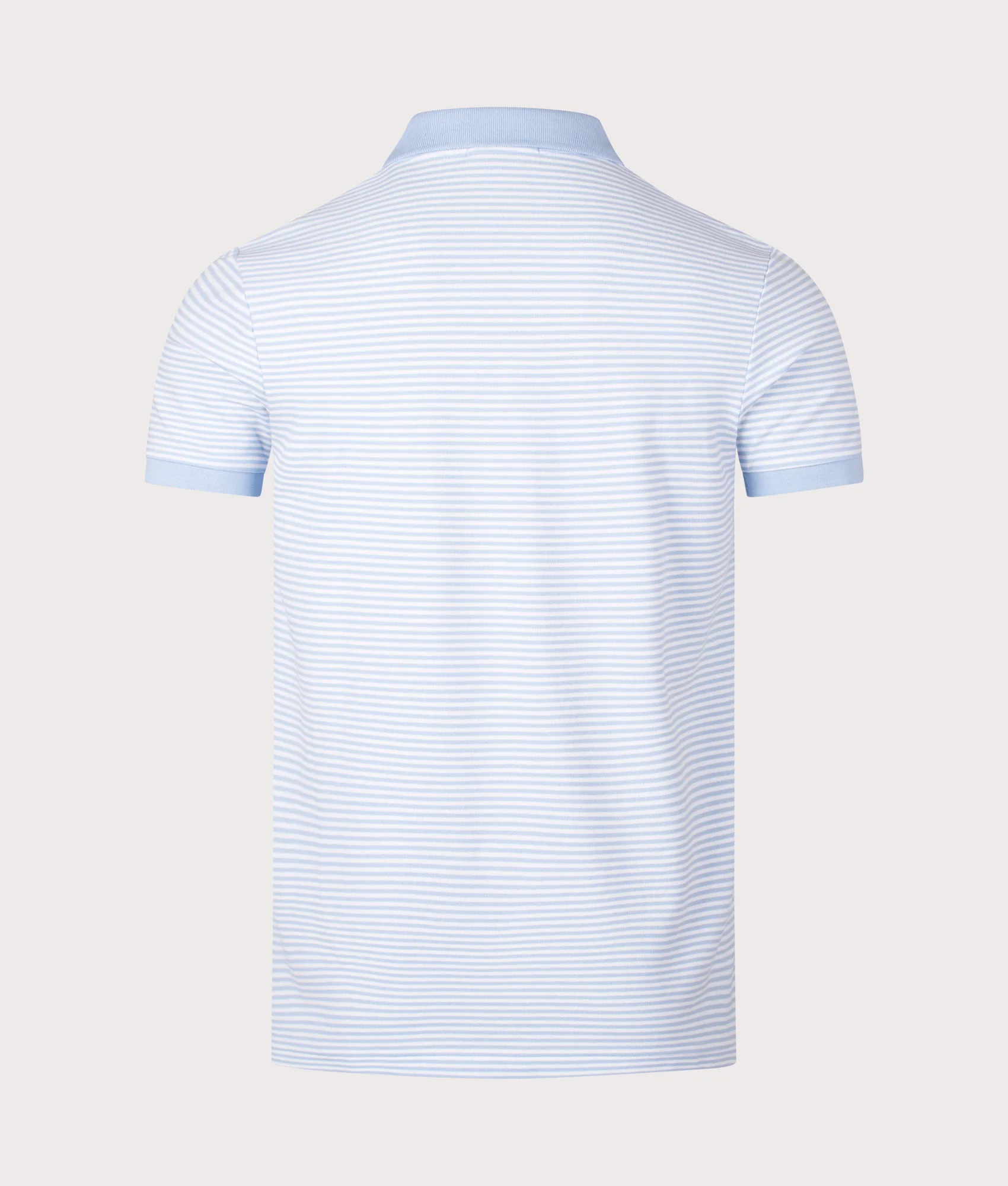Custom Slim Fit Stretch Mesh Polo Shirt - Image 3
