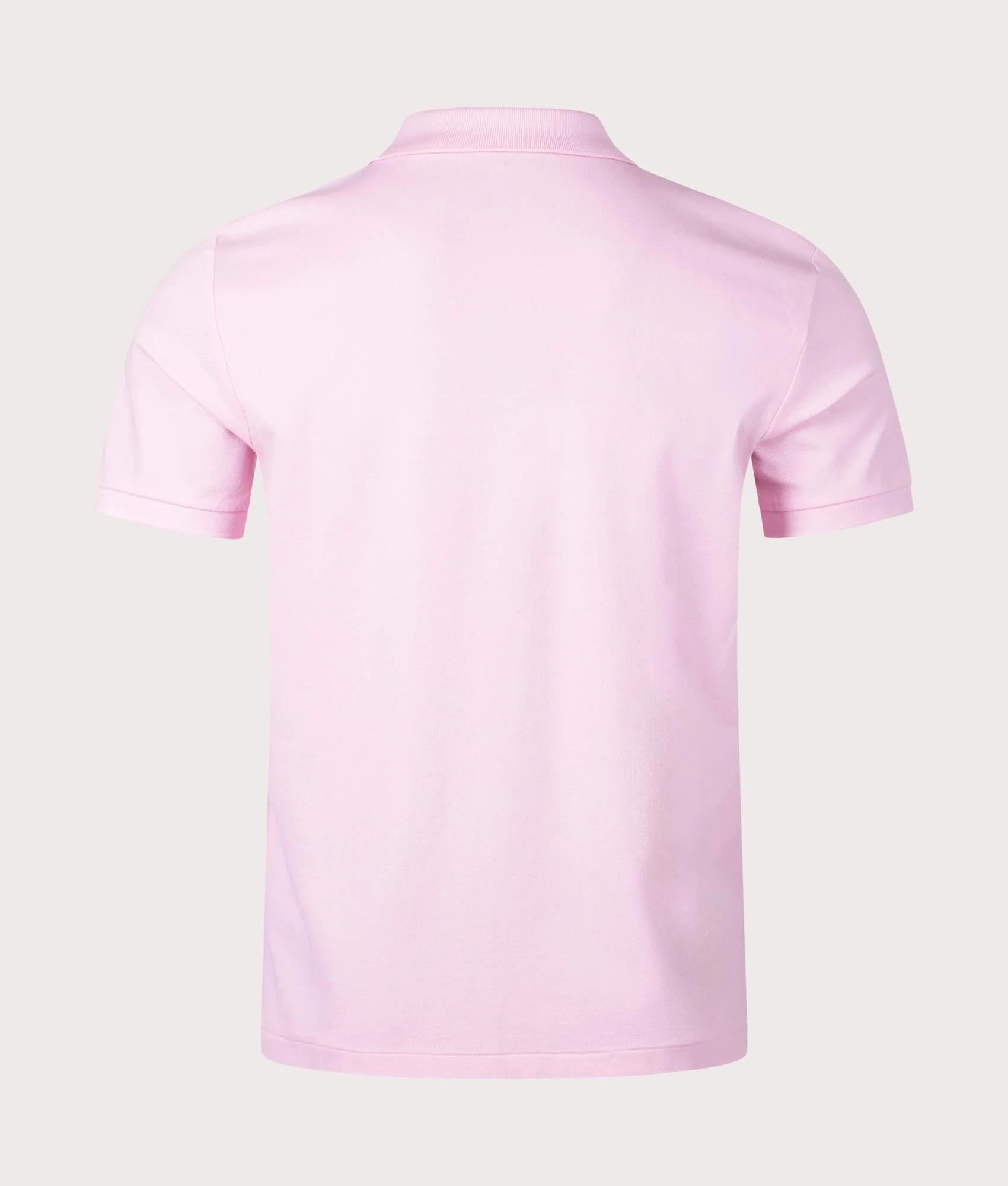 Custom Slim Fit Stretch Mesh Polo Shirt - Image 3