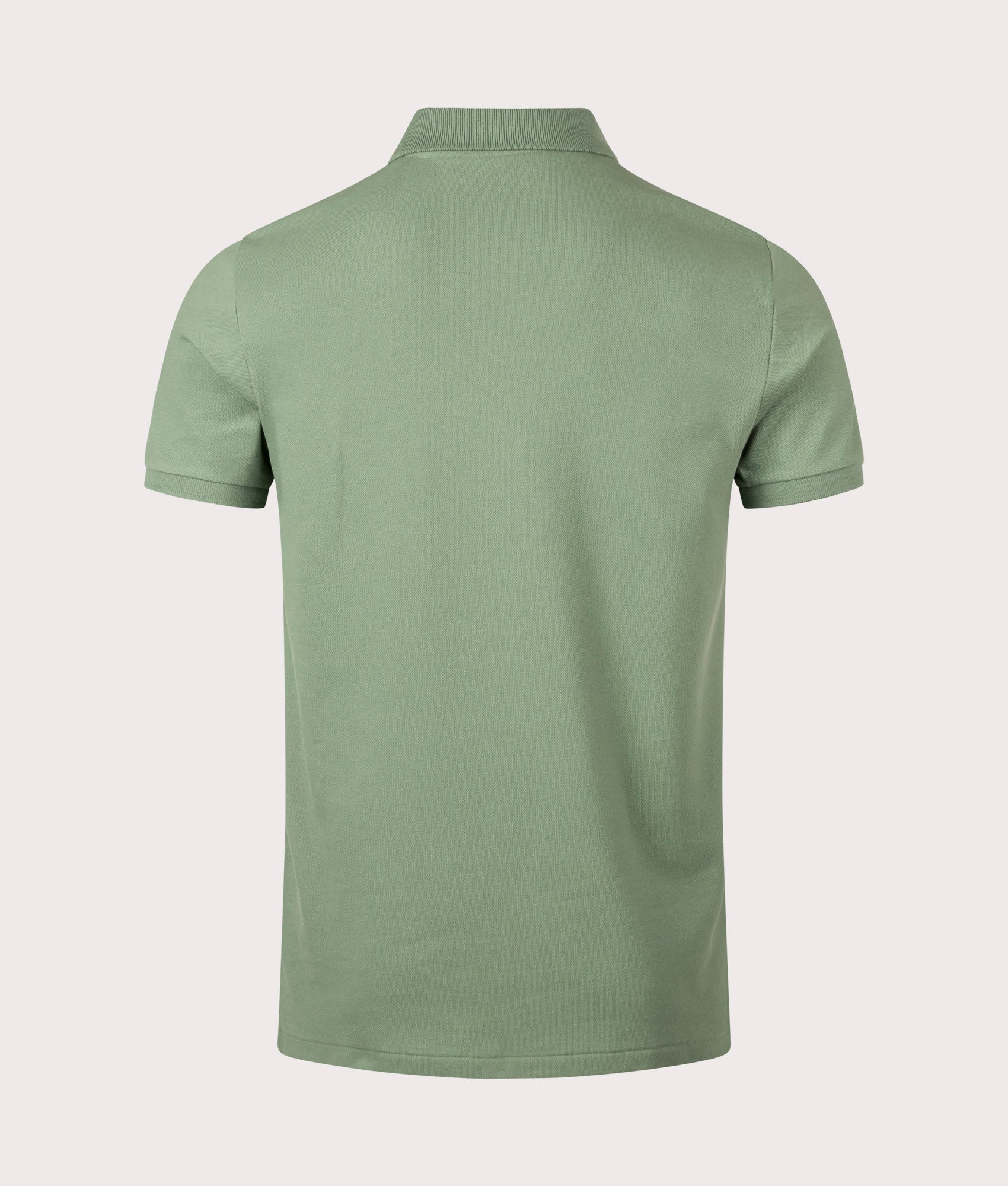 Custom Slim Fit Stretch Mesh Polo Shirt - Image 3