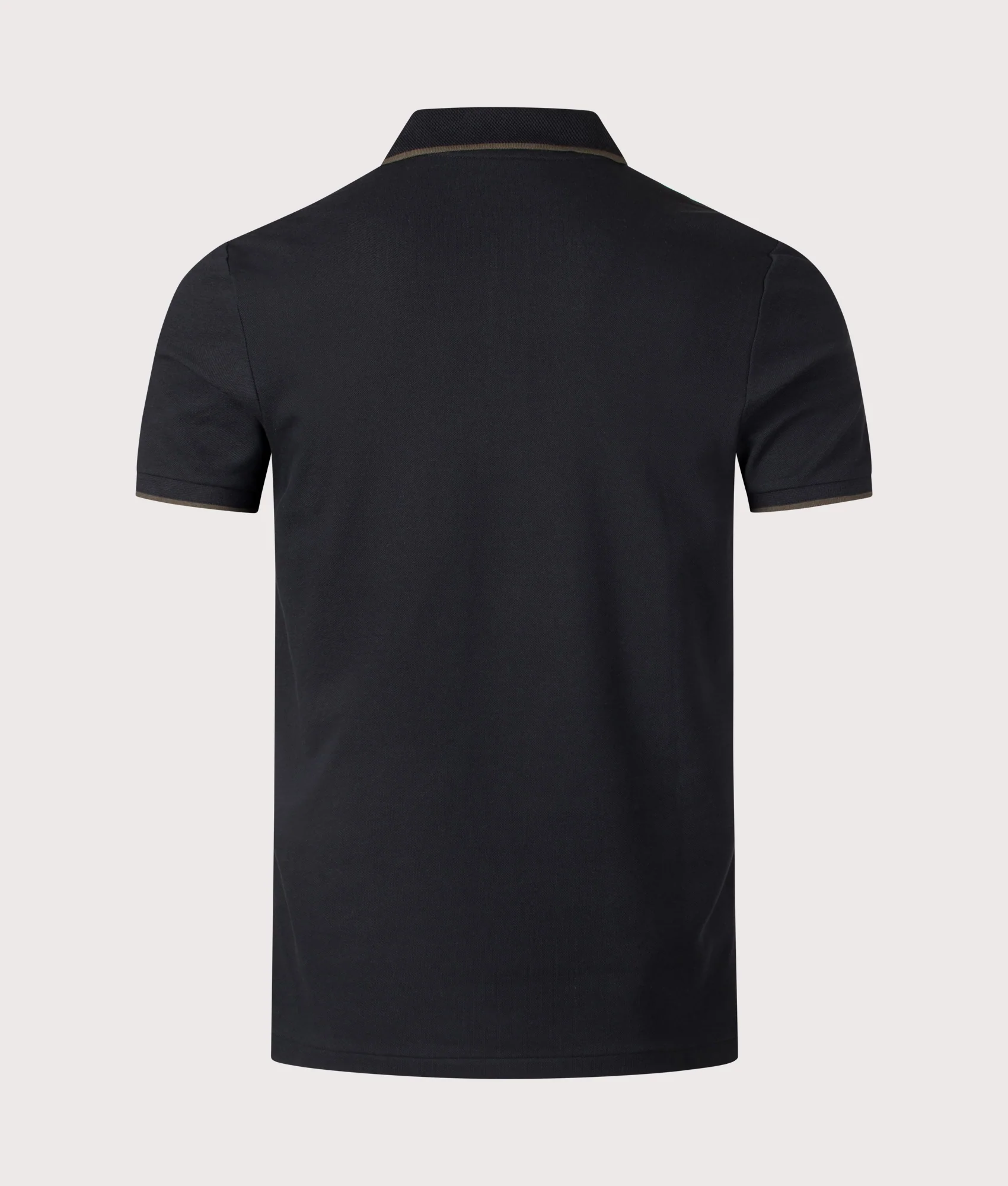 Custom Slim Fit Stretch Oxford Mesh Polo Shirt - Image 3