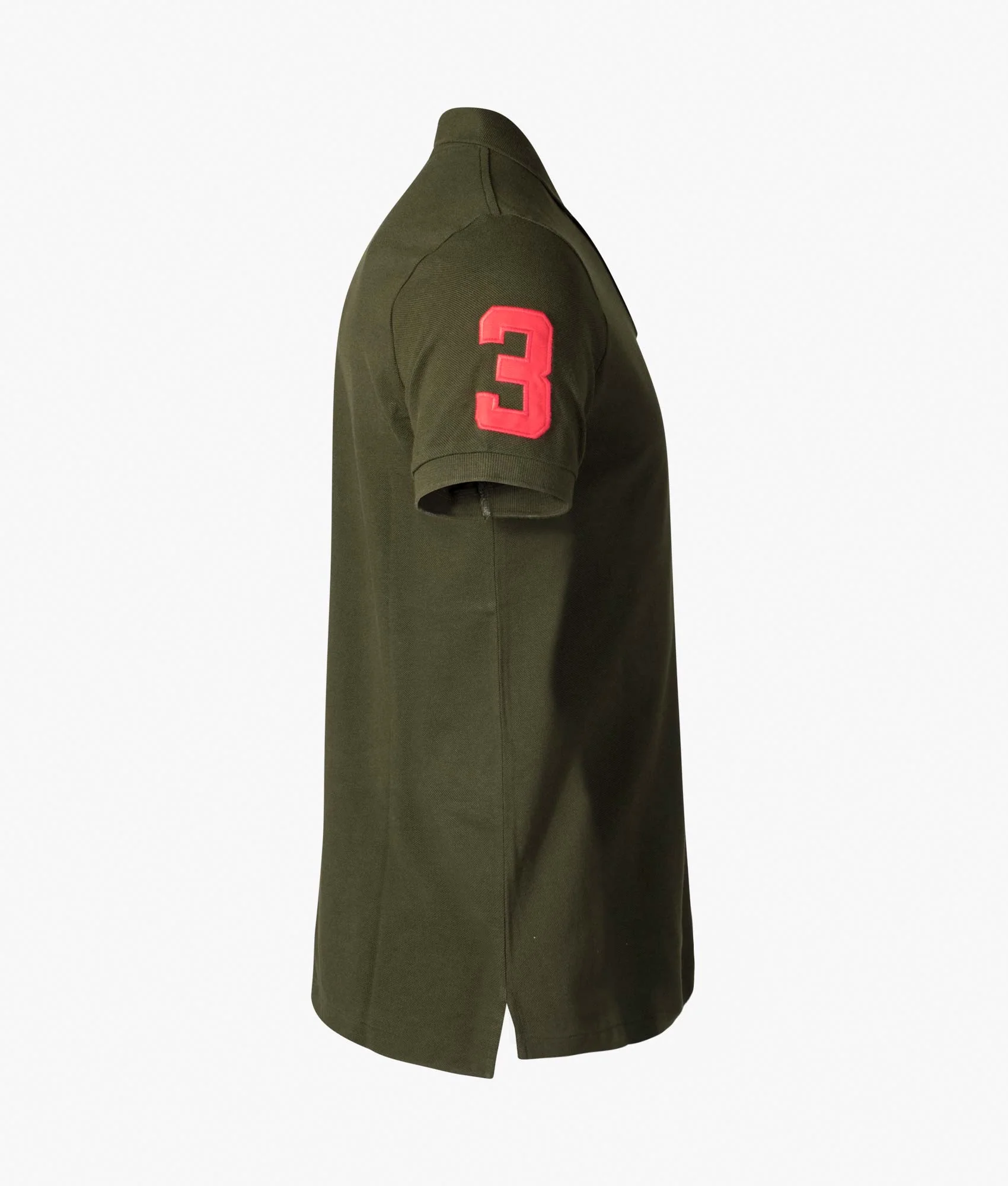 Custom Slim Fit Triple Pony Polo Shirt - Image 7