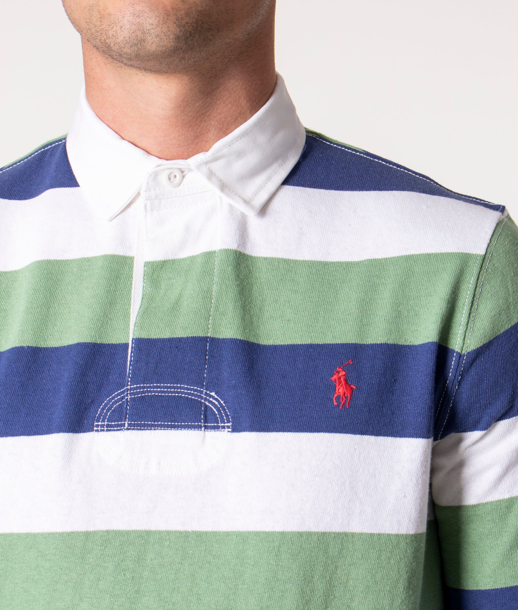 Custom Slim Fit Long Sleeve Rugby Shirt - Image 3
